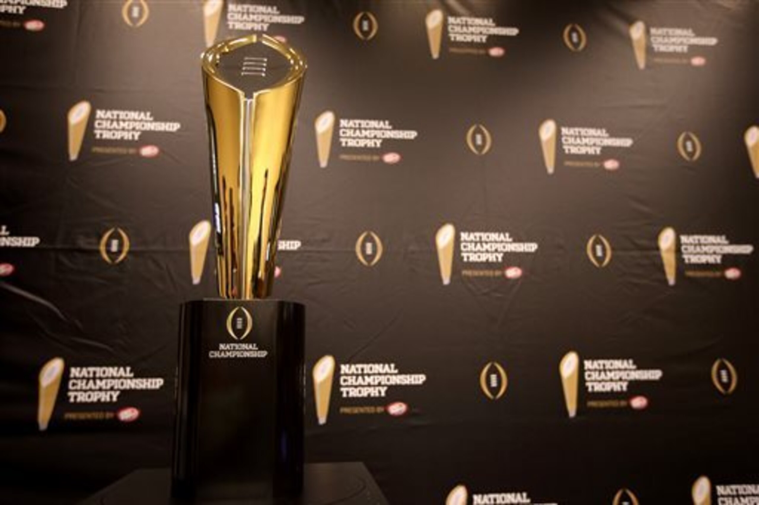 College Football Playoff trophy