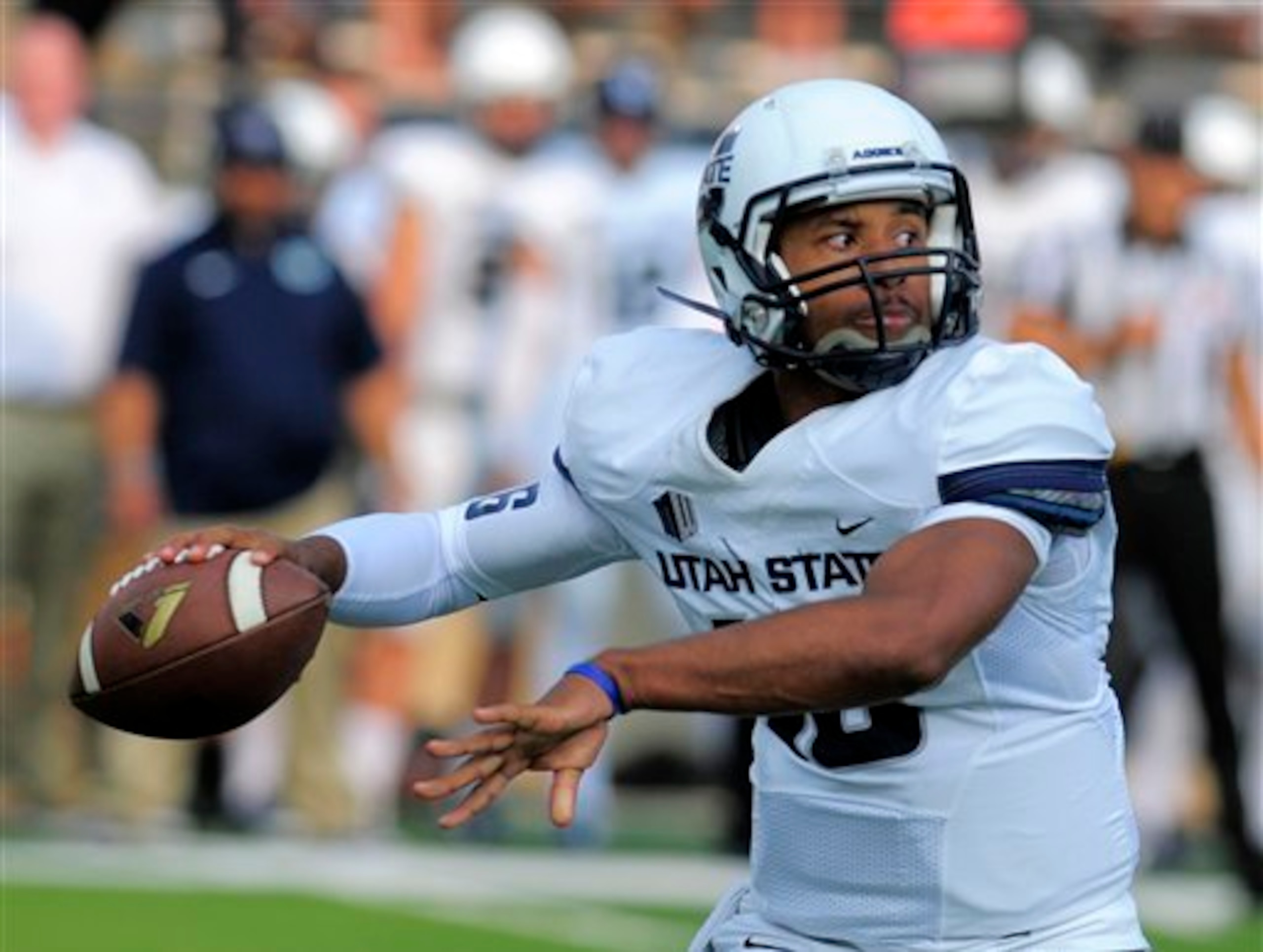 Utah State QB Chuckie Keeton