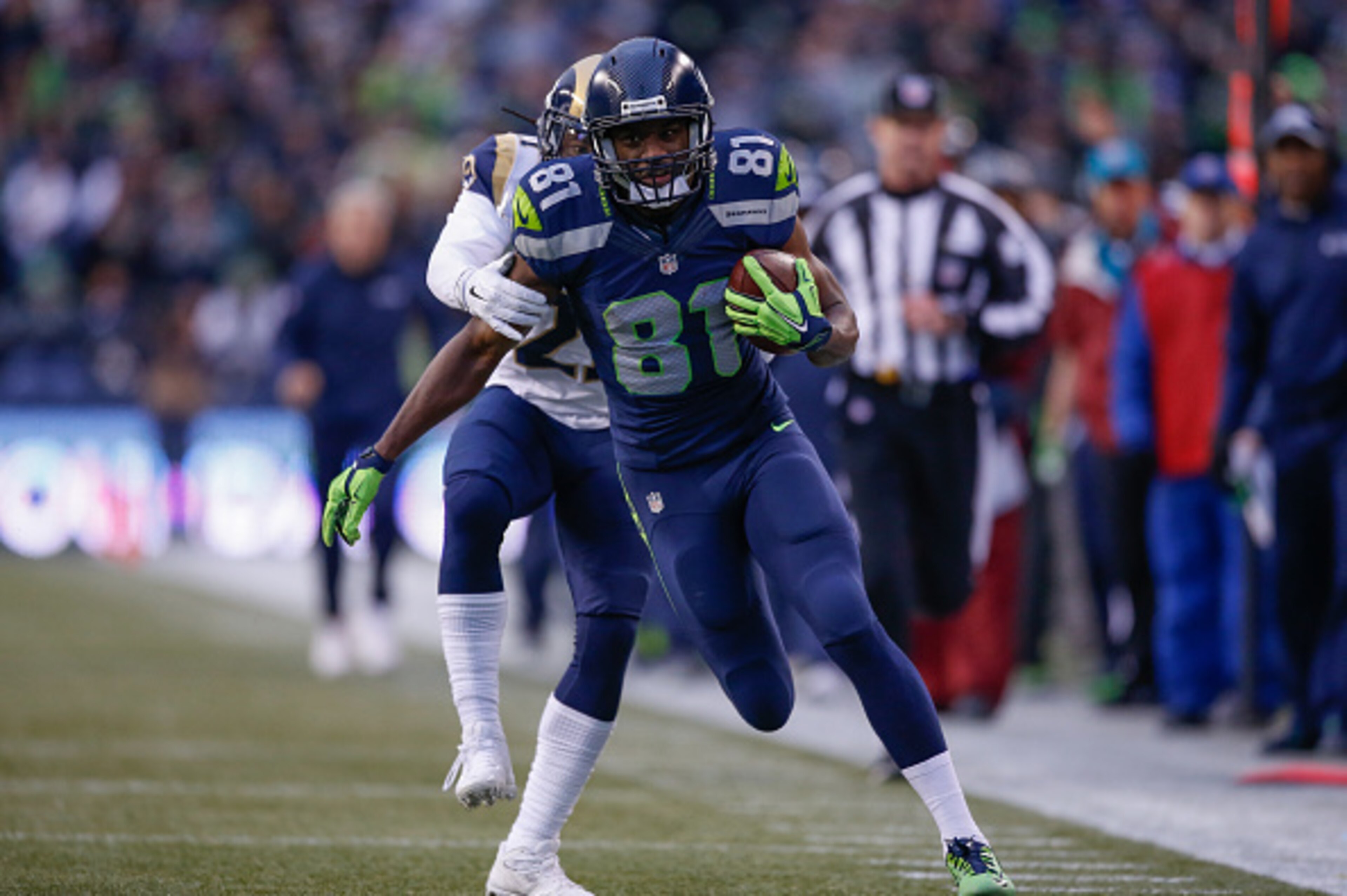 Taken in the fourth round of the 2014 draft, Kevin Norwood's brief stint in Seattle was marred by injuries and letdowns. Taken in the fourth round of the 2014 draft, Kevin Norwood's brief stint in Seattle was marred by injuries and letdowns.