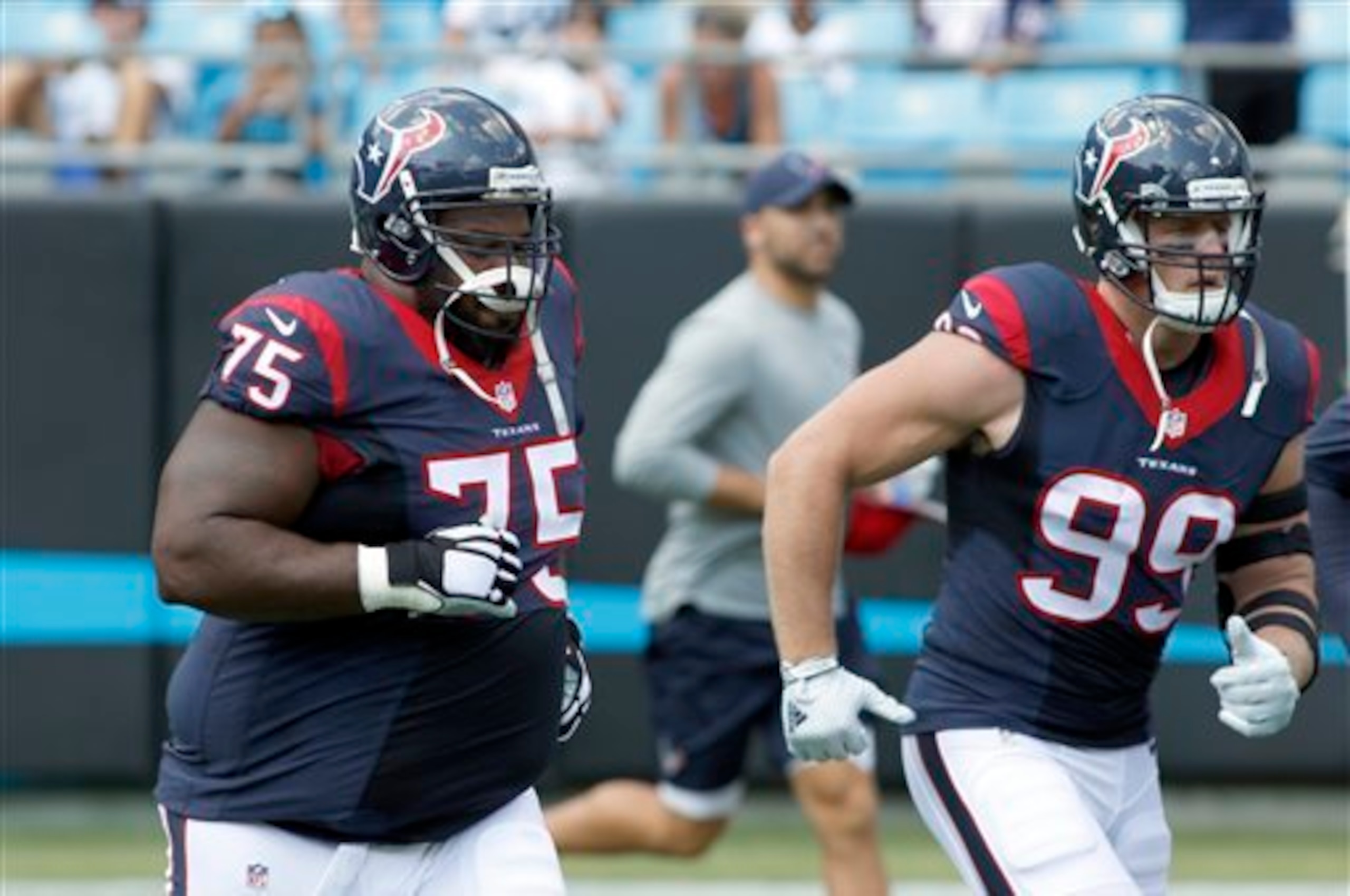Vince Wilfork and J.J. Watt