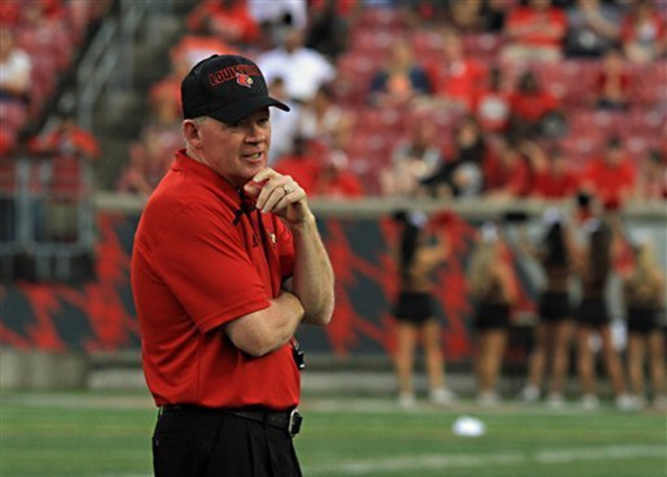 Louisville HC Bobby Petrino Louisville HC Bobby Petrino