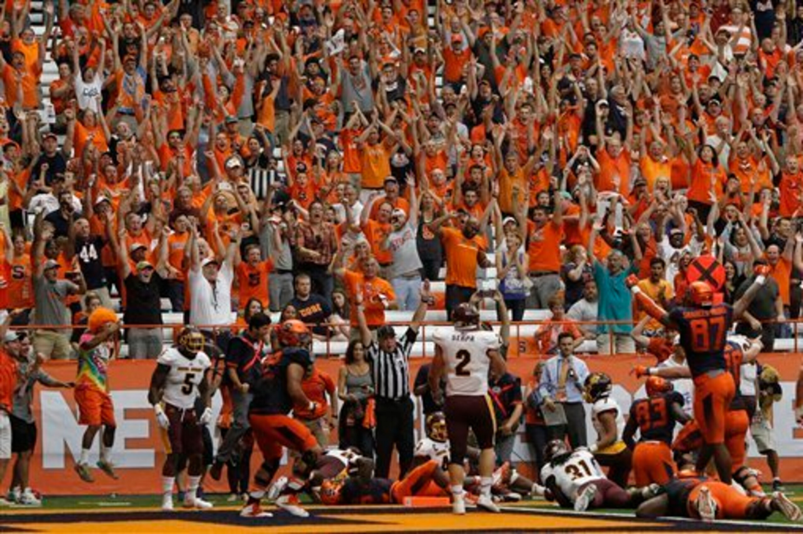 Syracuse fans will be rocking the Carrier Dome on Saturday vs. LSU
