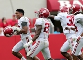 Marlon Humphrey has gone from redshirting to starting at cornerback.