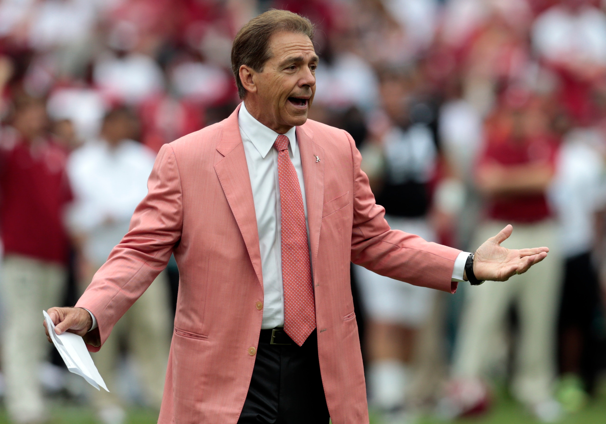 Can Nick Saban live up to his own high standards at Alabama this fall?