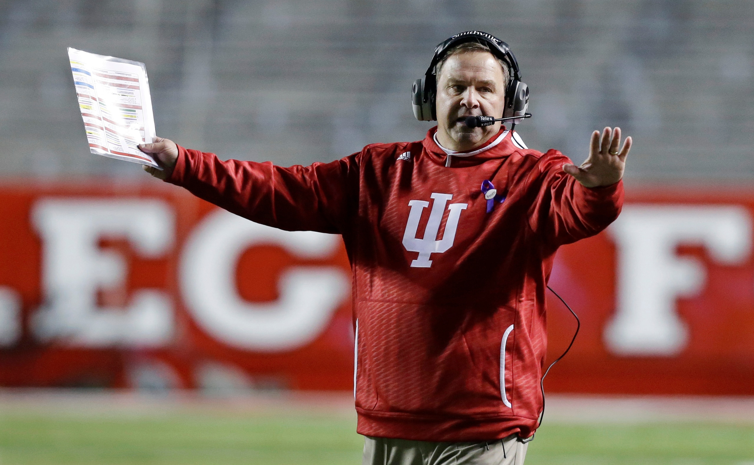 Kevin Wilson is facing pressure to build a winner at Indiana.