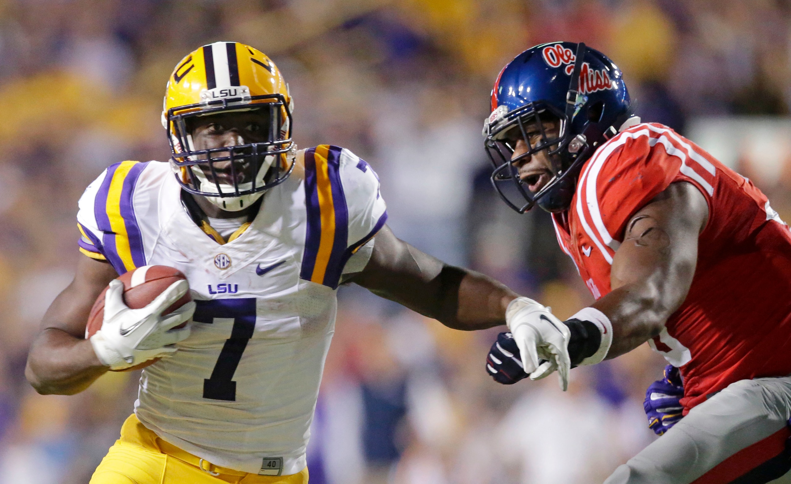 Leonard Fournette is one of the nation's best tailbacks and a huge weapon for LSU's offense.
