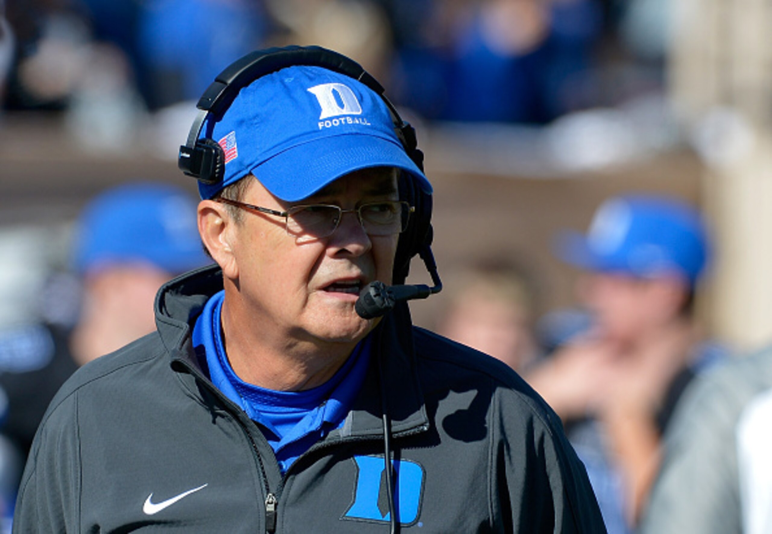 Duke head coach David Cutcliffe.