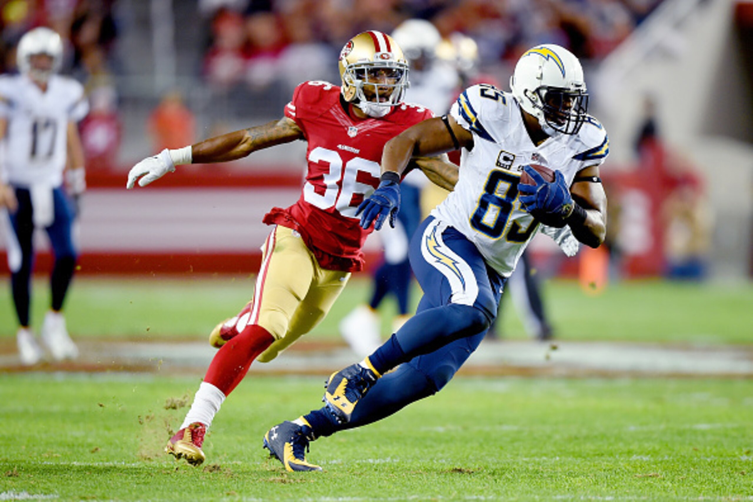 The 49ers and Chargers square off against each other in the final week of the 2015 preseason. The 49ers and Chargers square off against each other in the final week of the 2015 preseason.