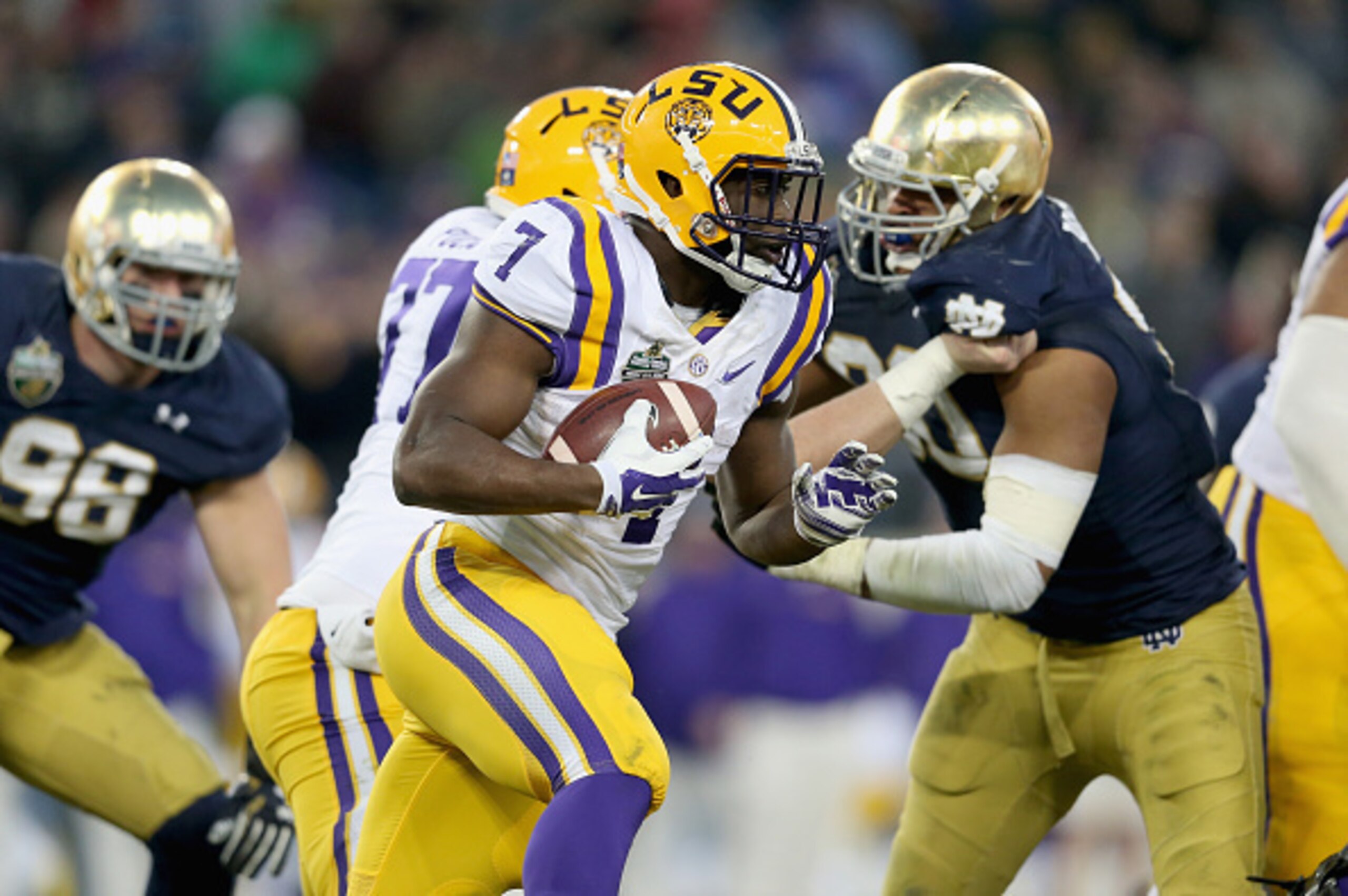 LSU tailback Leonard Fournette is a special talent. LSU tailback Leonard Fournette is a special talent.
