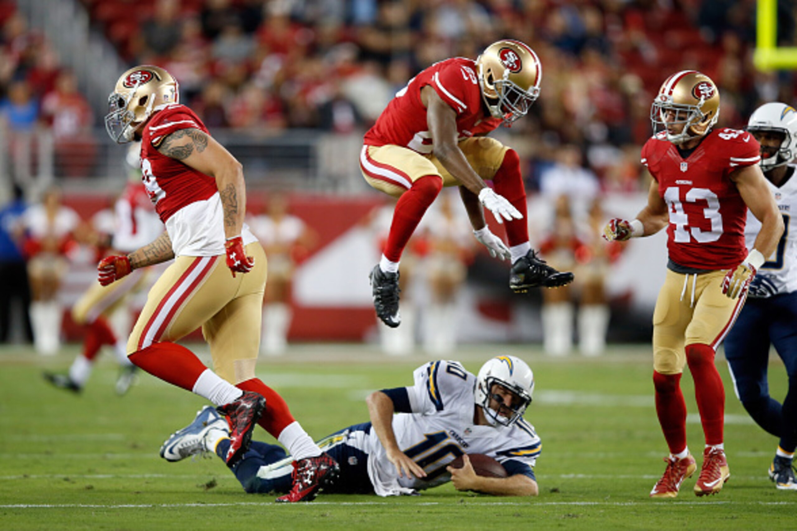 The 49ers knocked off the Chargers in each team's final preseason tuneup.