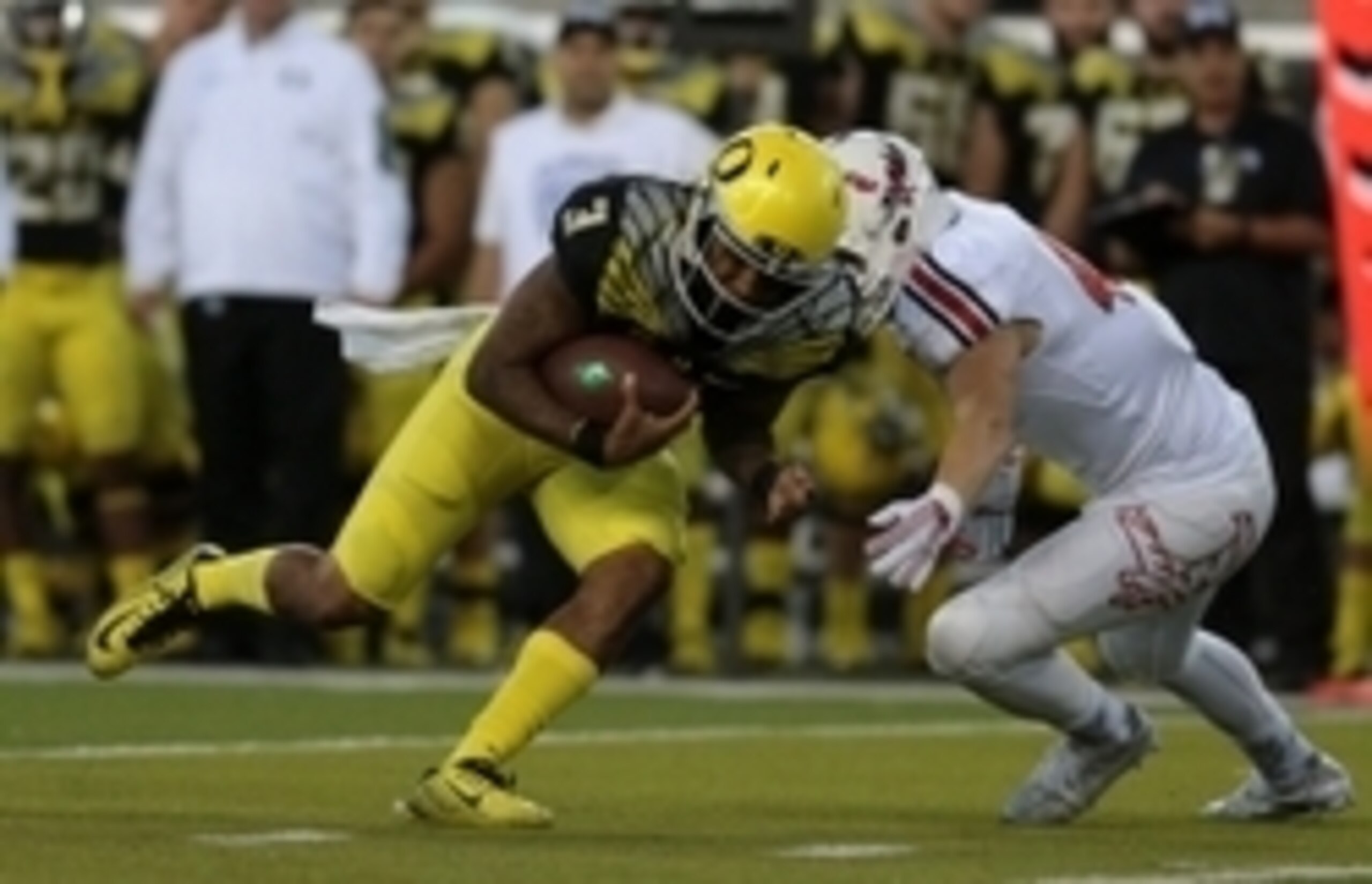 Vernon Adams quickly showed he can be a special player as Oregon's quarterback.