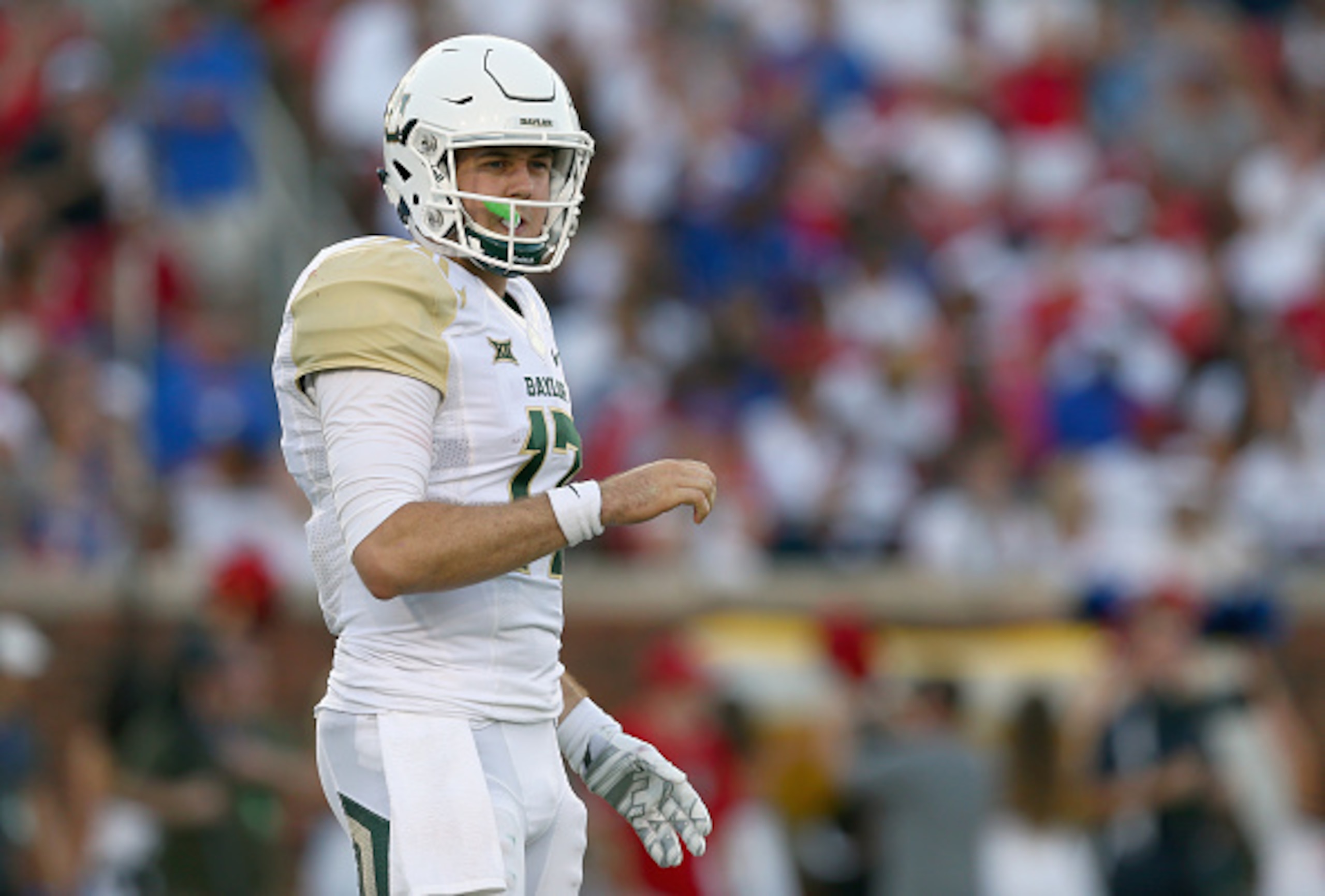 Seth Russell fit in nicely as Baylor's new starting quarterback.