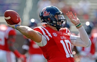 Chad Kelly looked very good as Ole Miss' new starting quarterback. Chad Kelly looked very good as Ole Miss' new starting quarterback.