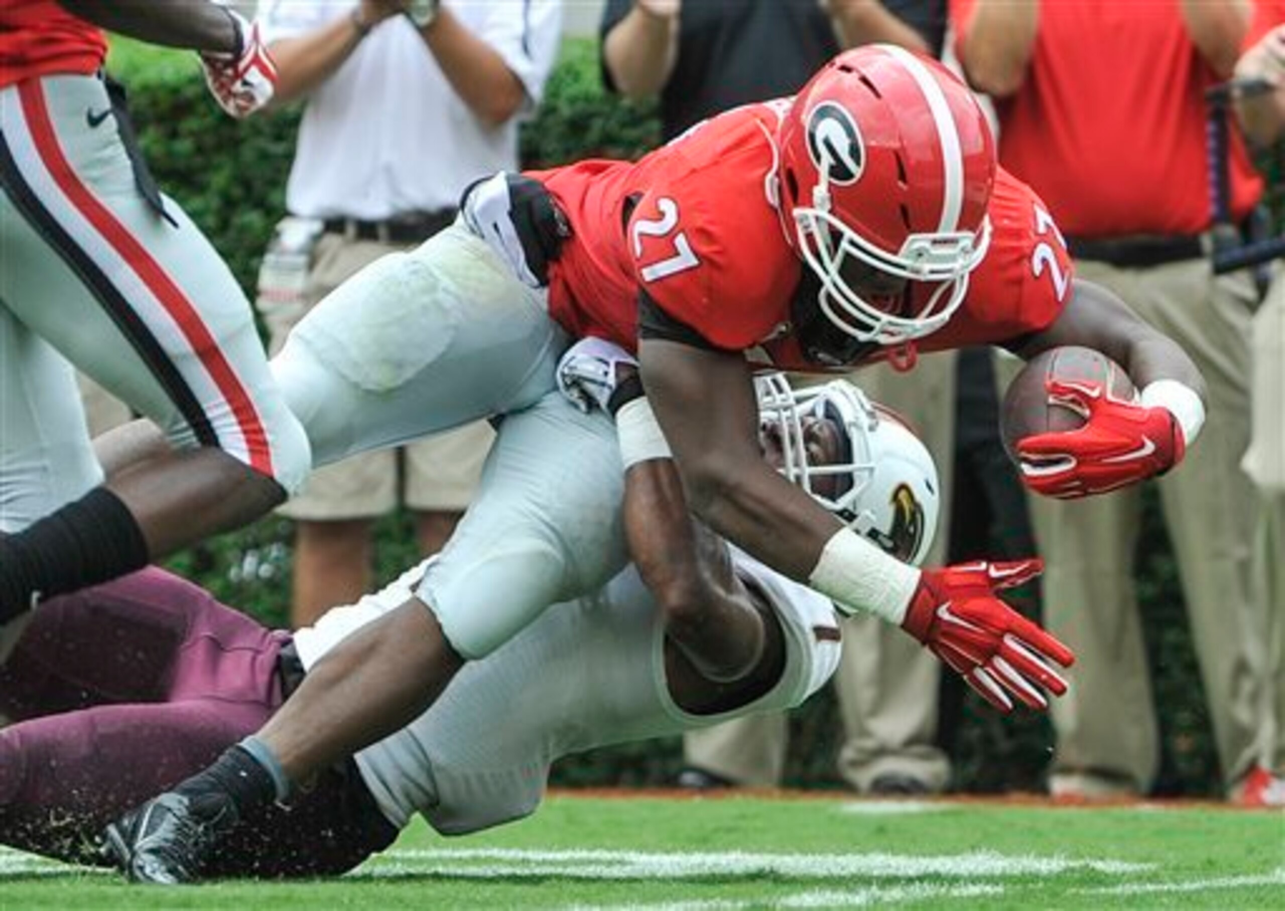 Nick Chubb could carry Georgia to a College Football Playoff berth this fall.