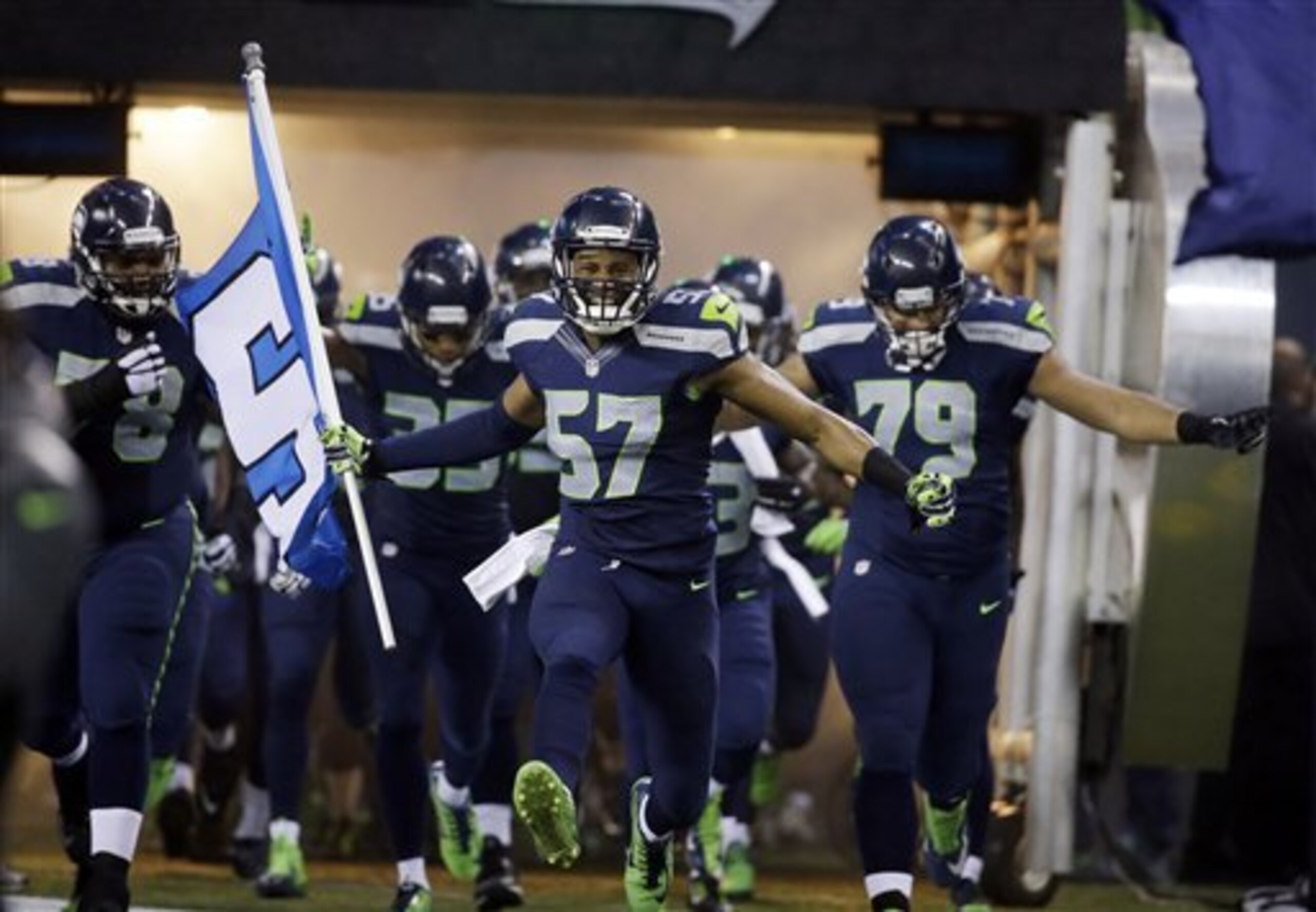 Linebacker and special teams ace Mike Morgan has been ruled out for Seattle's game against St. Louis.