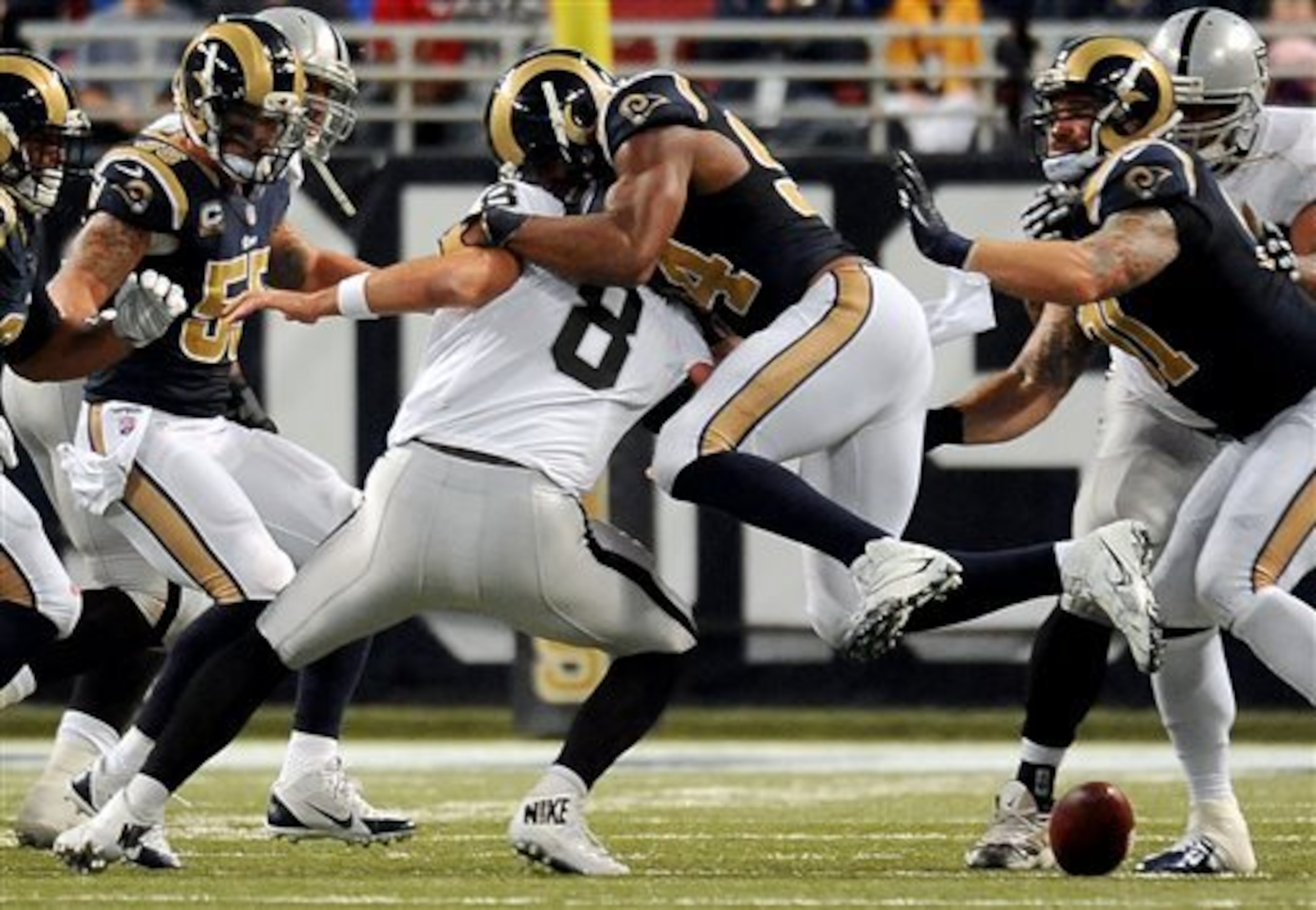 Seattle will have its hands full with St. Louis' intimidating pass rush.