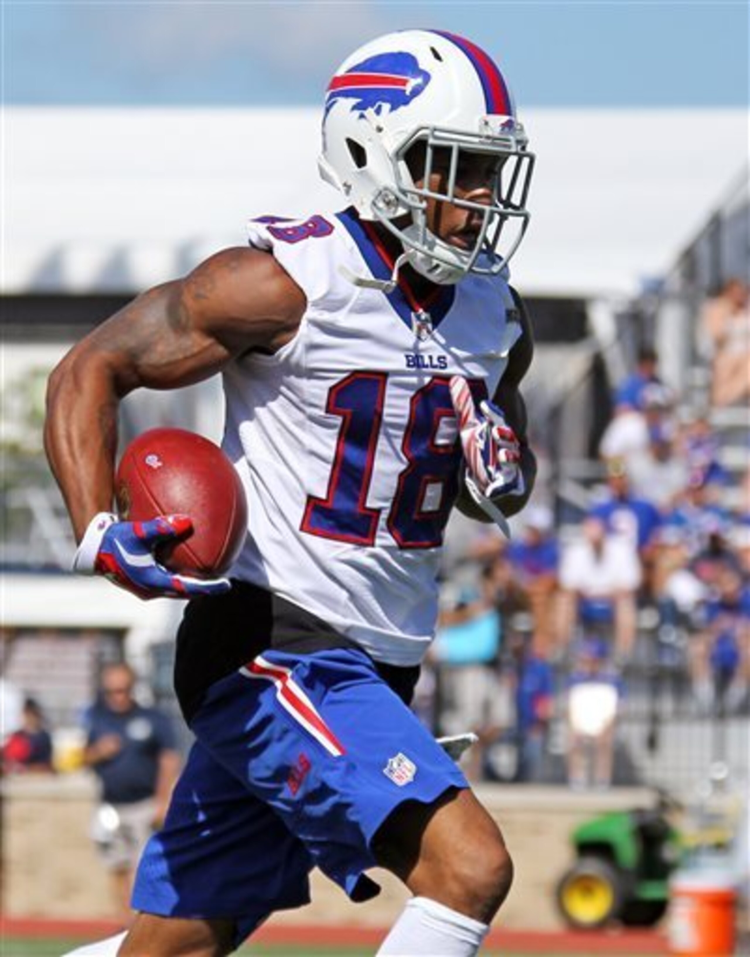 Percy Harvin's last chance may be with Buffalo.