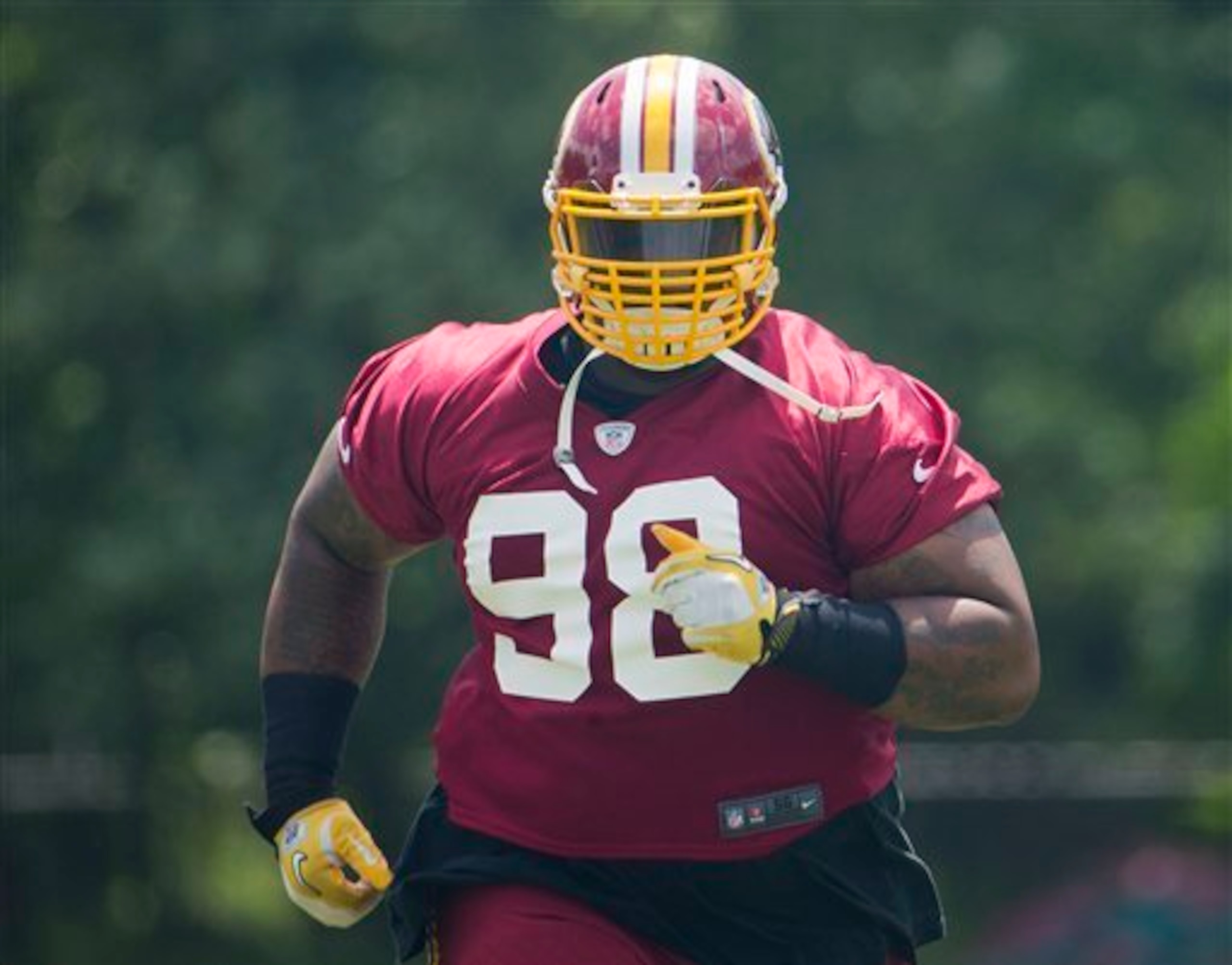 Knighton enters his first season with the Redskins.