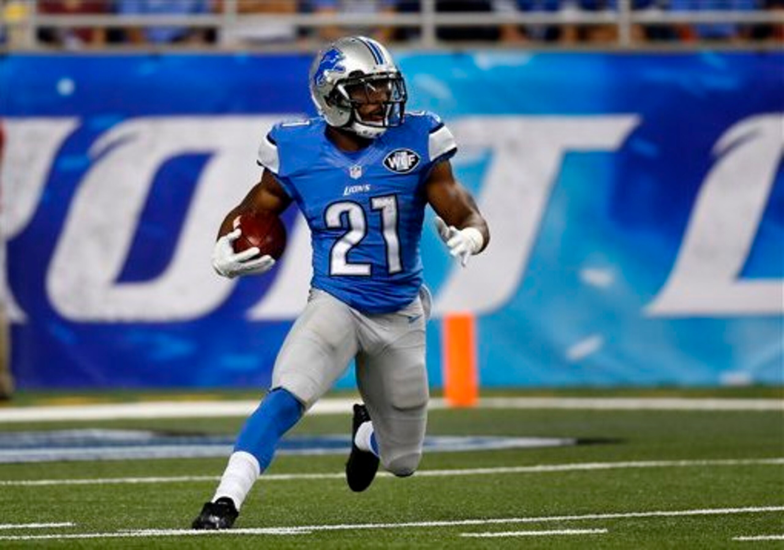 The rookie can steal carries from Joique Bell.