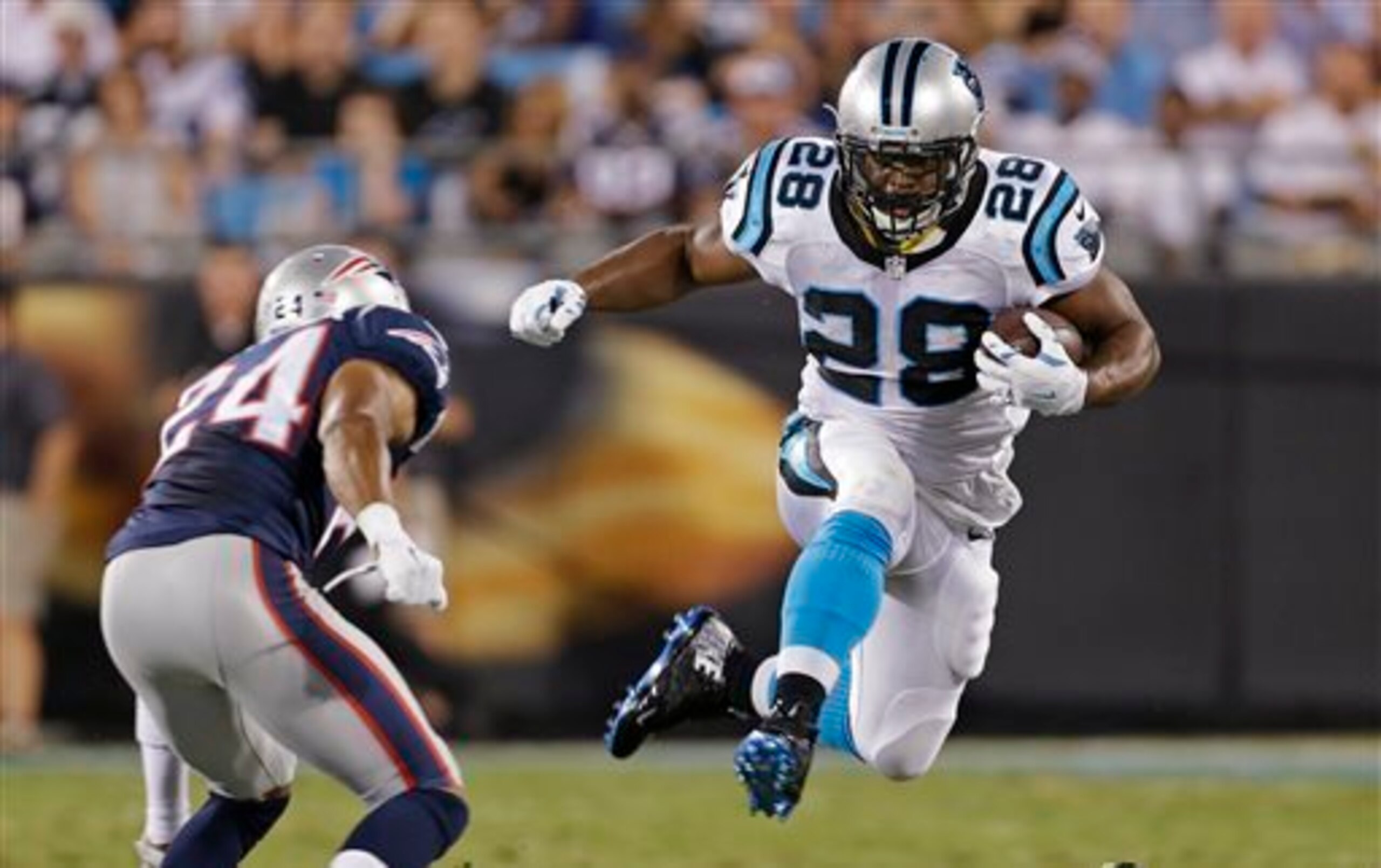 Can Jonathan Stewart continue where he left off in 2014?