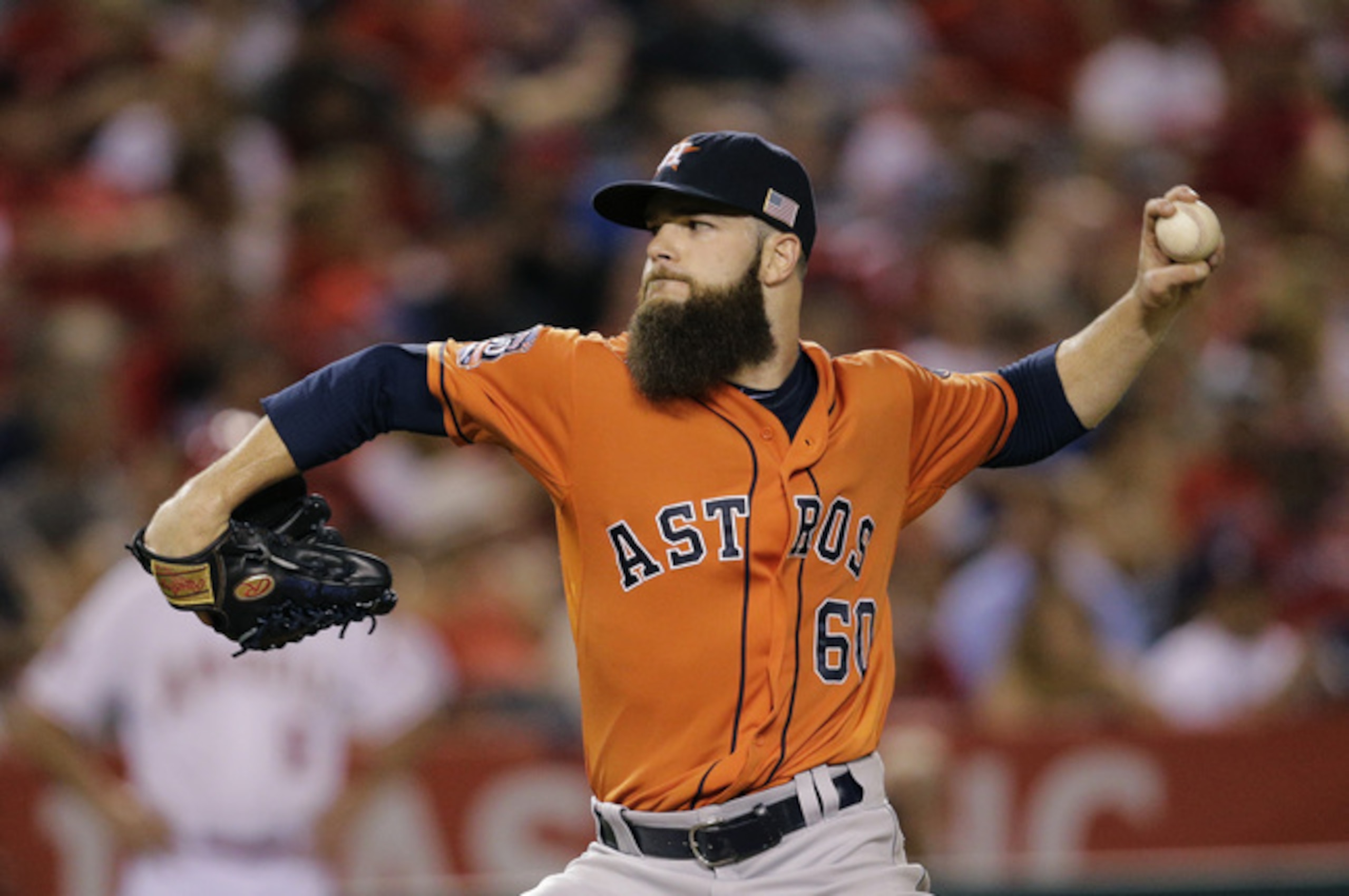 Dallas Keuchel's beard should win its own AL Cy Young Award.