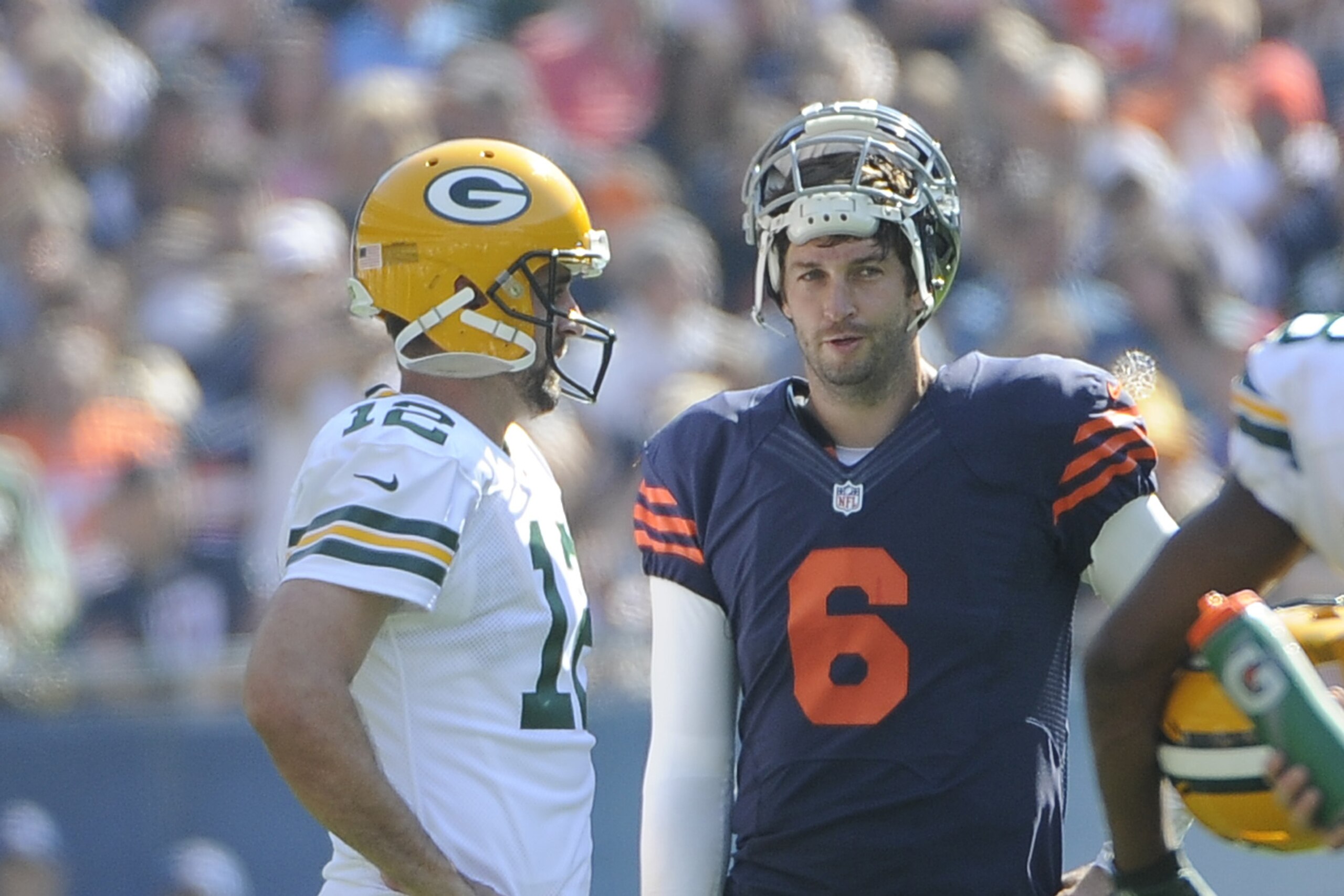 QB Jay Cutler and the Bears will square off against the Green Bay Packers this Sunday for the 191st time.