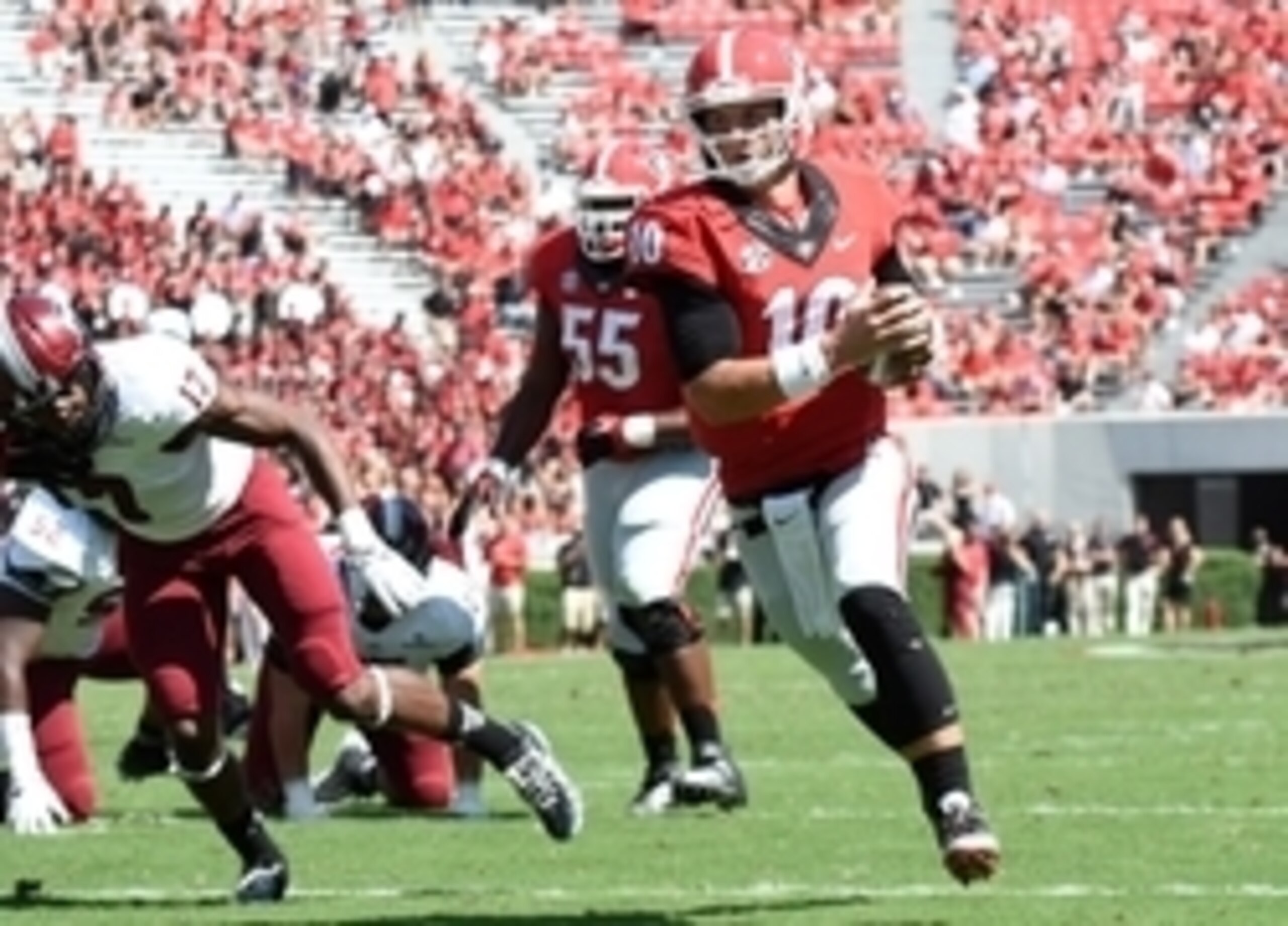Faton Bauta looks like the loser of a tough QB race at Georgia.