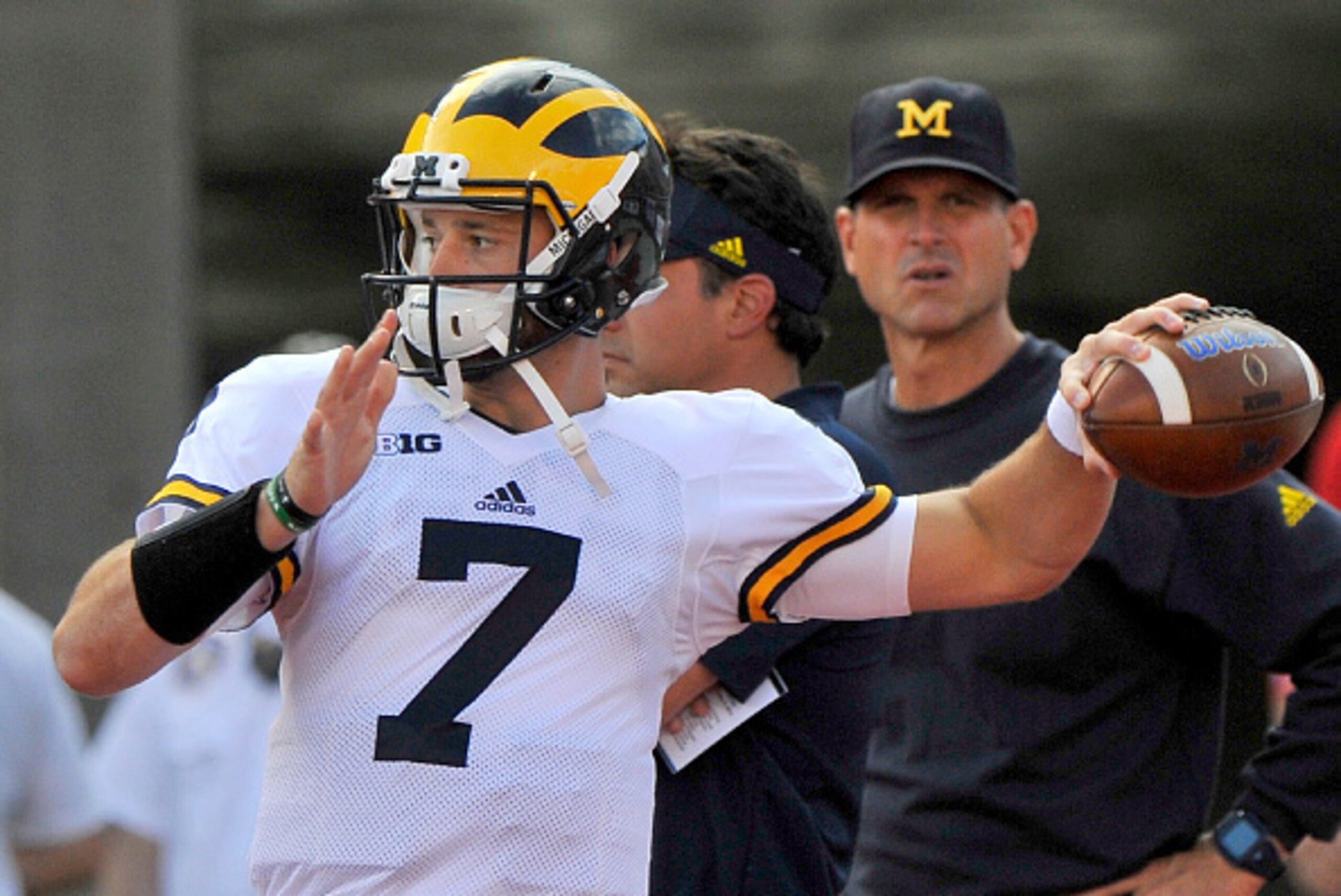 Shane Morris could be facing a tough road to playing time at Michigan.