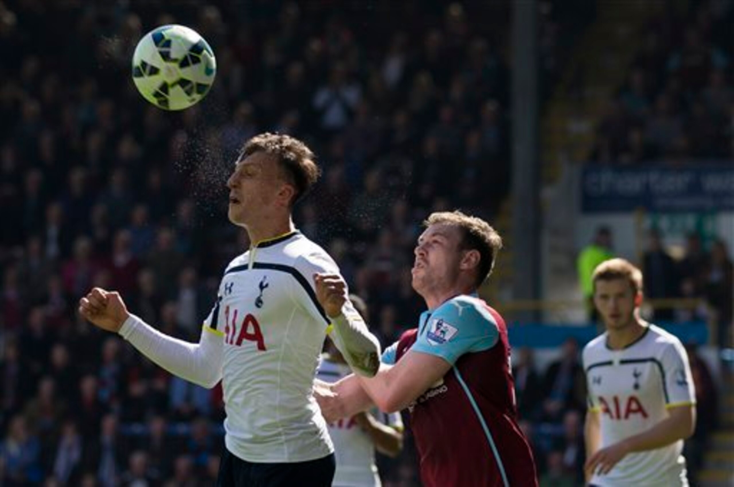 Focused in this moment, Vlad Chiriches' iffy concentration elsewhere did not endear him to the White Hart Lane faithful. Focused in this moment, Vlad Chiriches' iffy concentration elsewhere did not endear him to the White Hart Lane faithful.