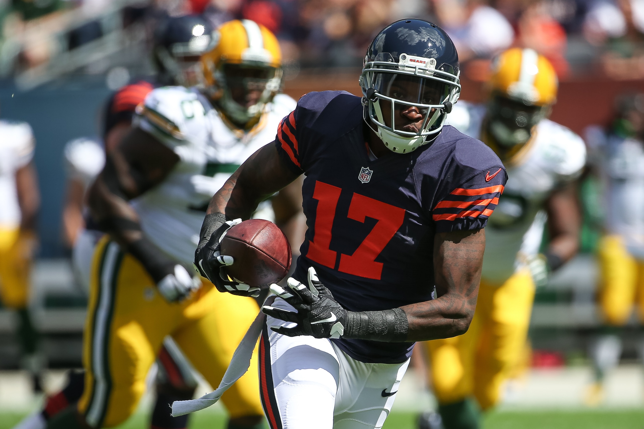WR Alshon Jeffery's performance on Sunday was one of Chicago's bright spots on offense.
