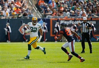Second-year CB Kyle Fuller (23) struggled on Sunday against Green Bay.