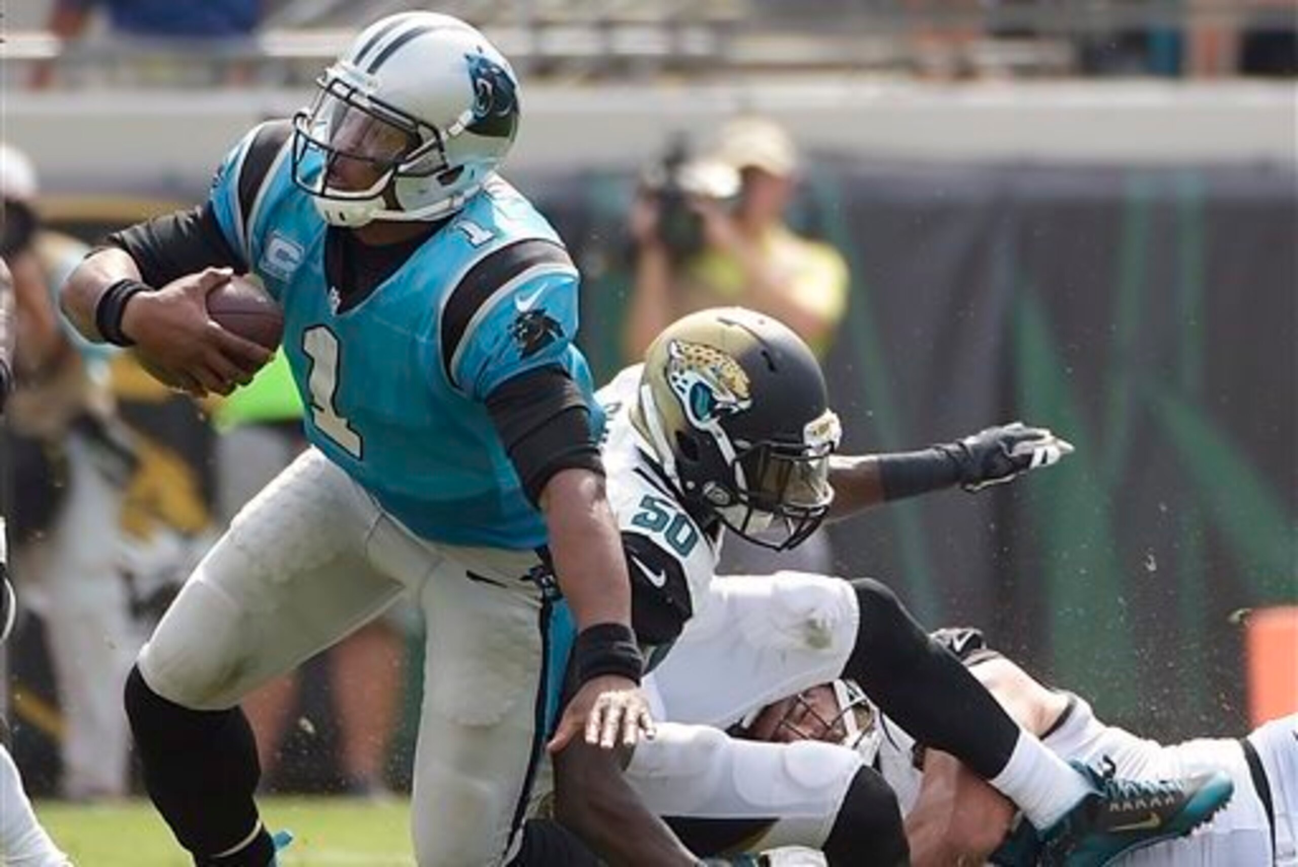 Cam Newton and the Panthers came out on top.