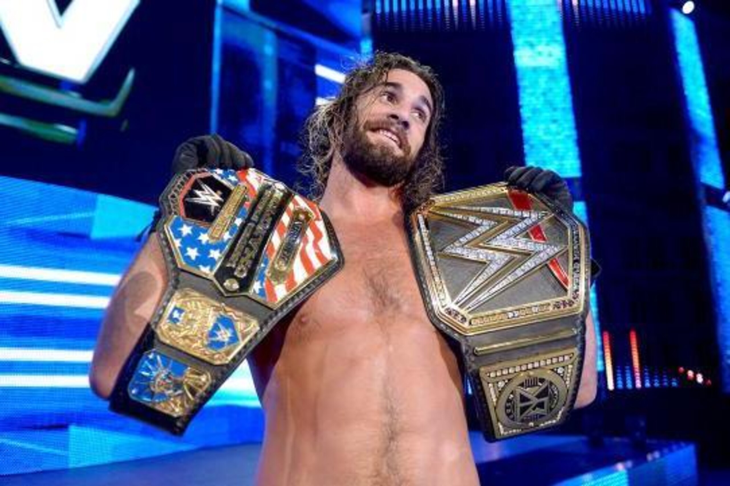 Seth Rollins heads into WWE Night of Champions 2015 with two titles. How many will he leave with? Seth Rollins heads into WWE Night of Champions 2015 with two titles. How many will he leave with?
