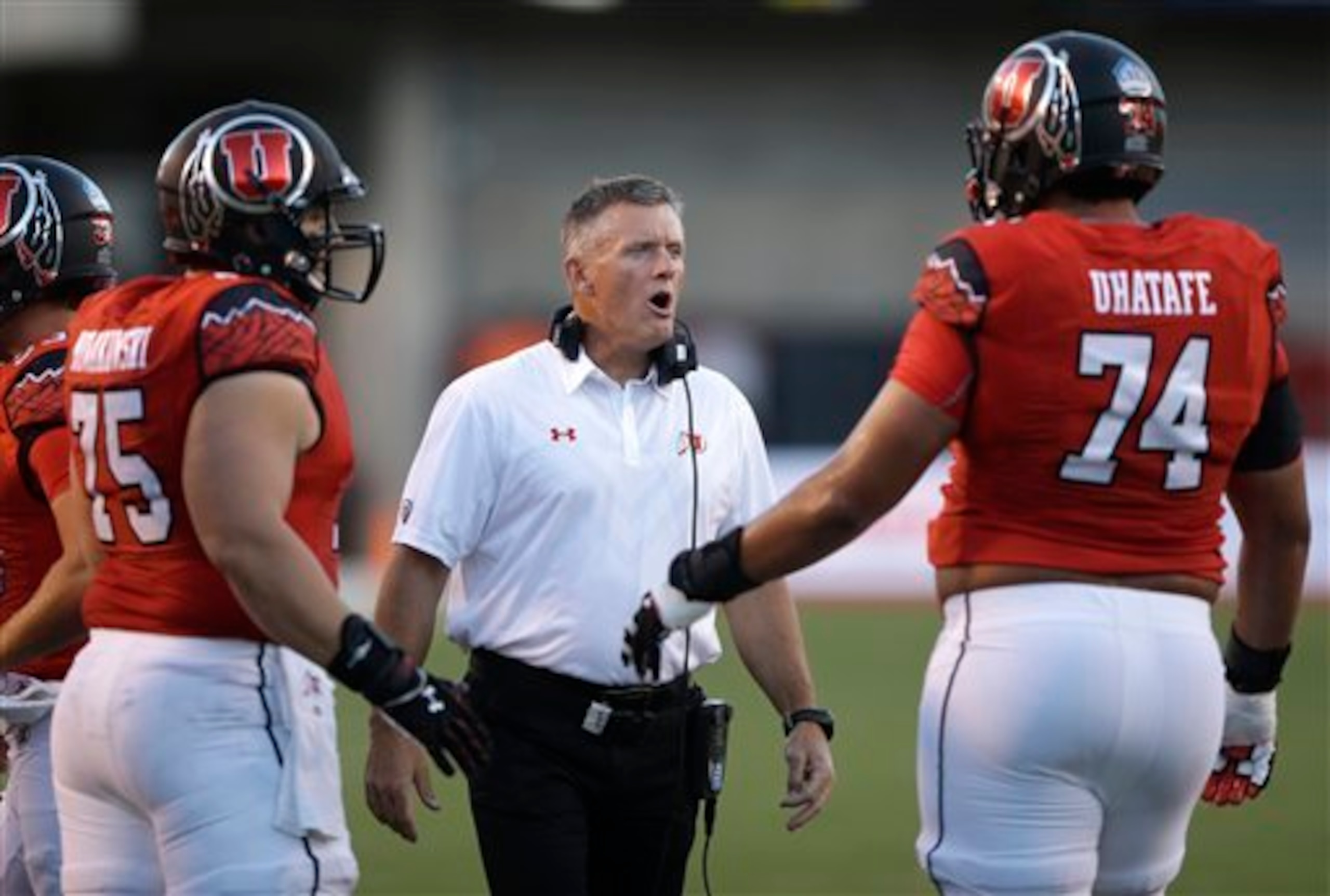 Utah HC Kyle Whittingham Utah HC Kyle Whittingham