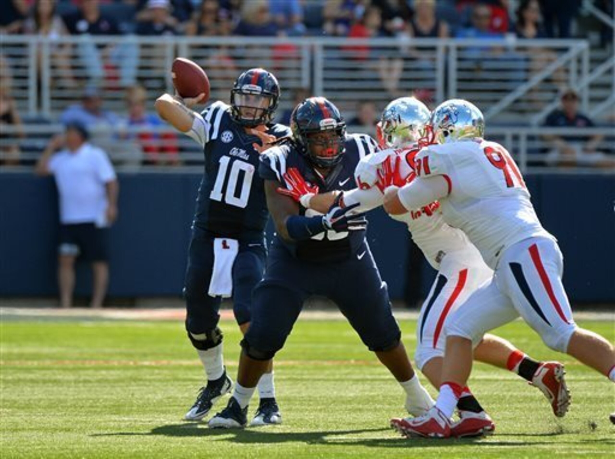 Ole Miss QB Chad Kelly Ole Miss QB Chad Kelly