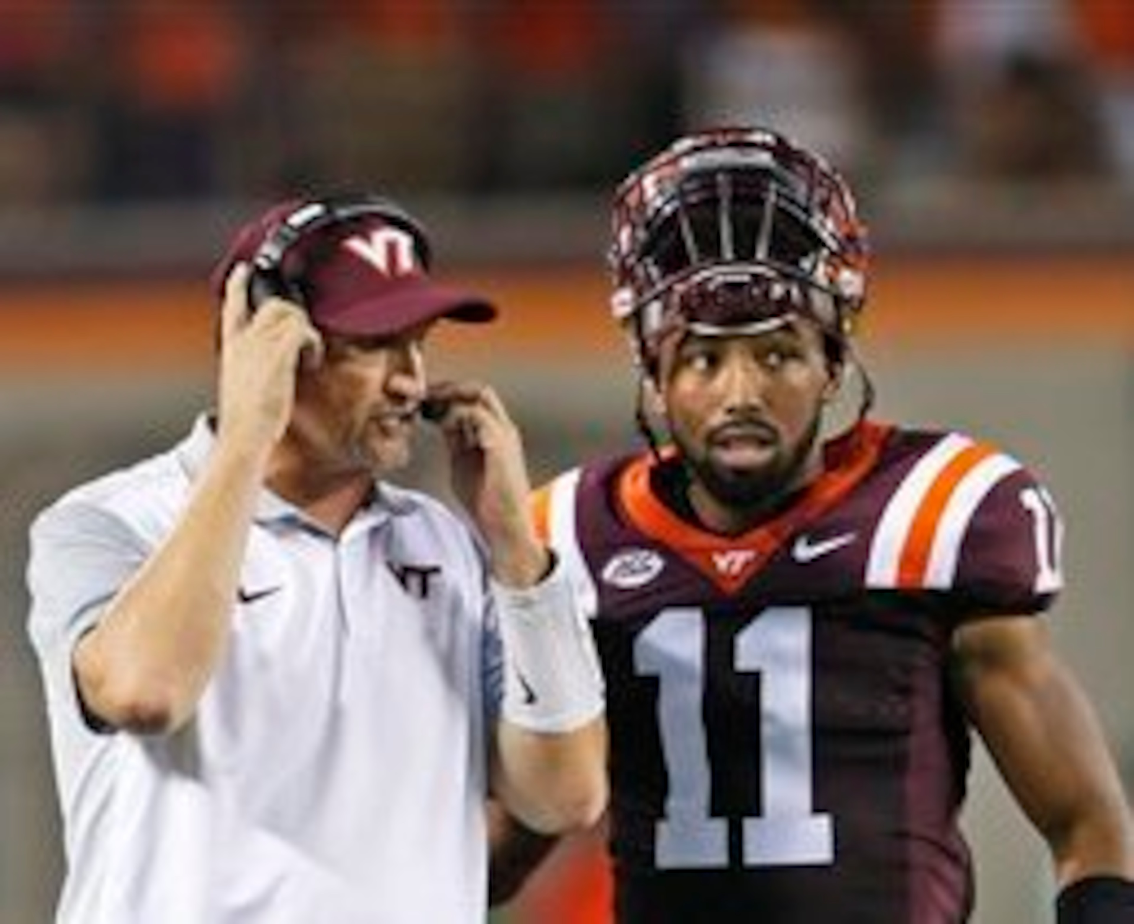 VT defensive coordinator Bud Foster and cornerback Kendall Fuller VT defensive coordinator Bud Foster and cornerback Kendall Fuller