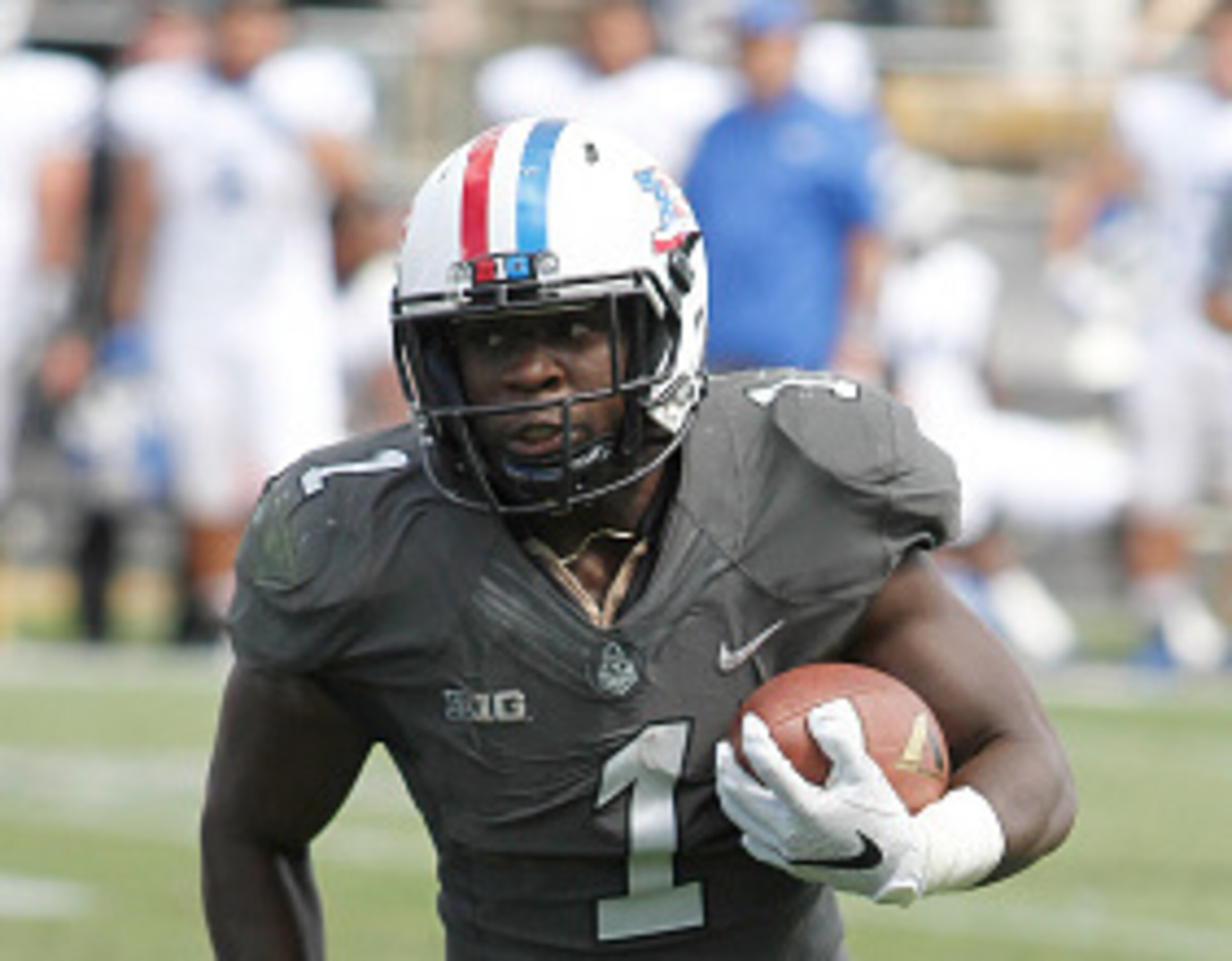 Purdue running back D.J. Knox Purdue running back D.J. Knox