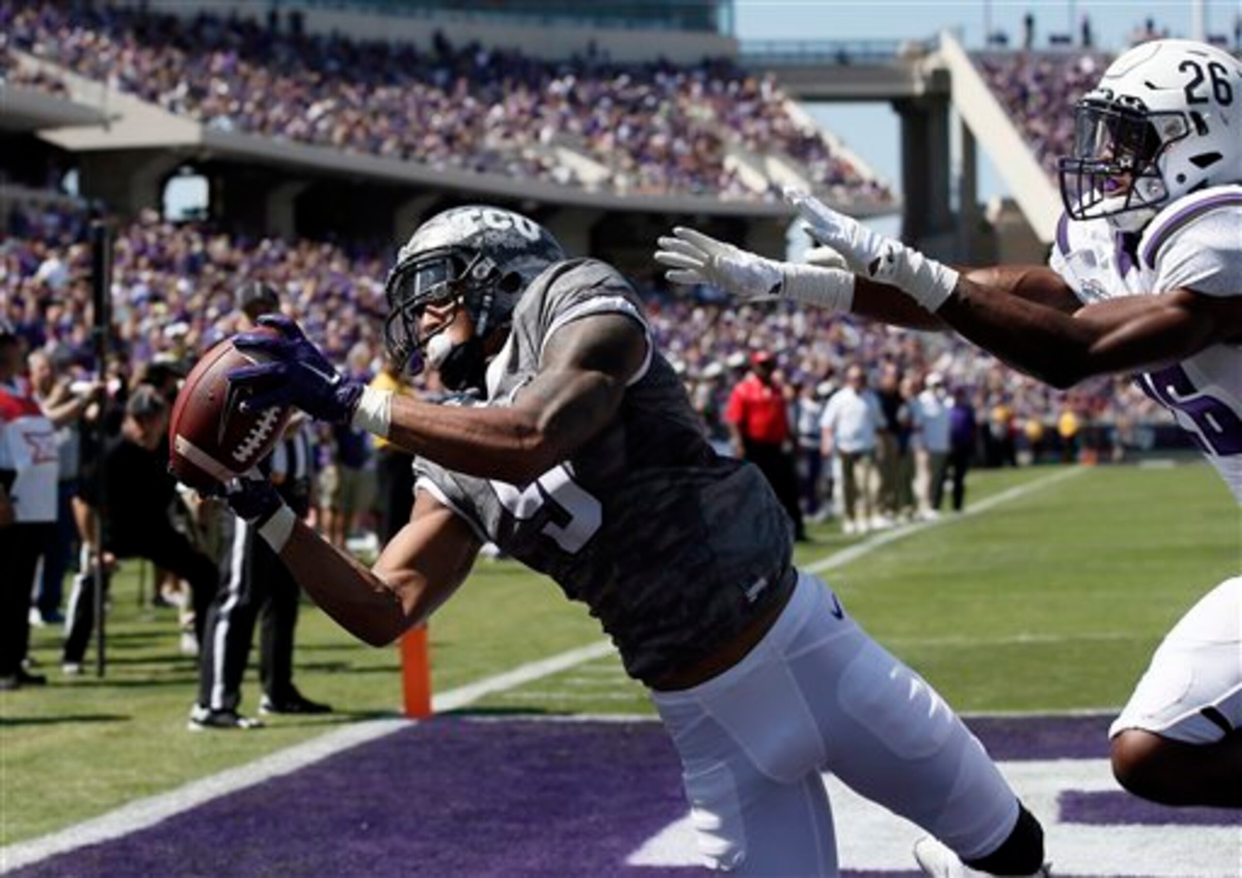 Josh Doctson plays an important role in TCU's high-powered offense. Josh Doctson plays an important role in TCU's high-powered offense.
