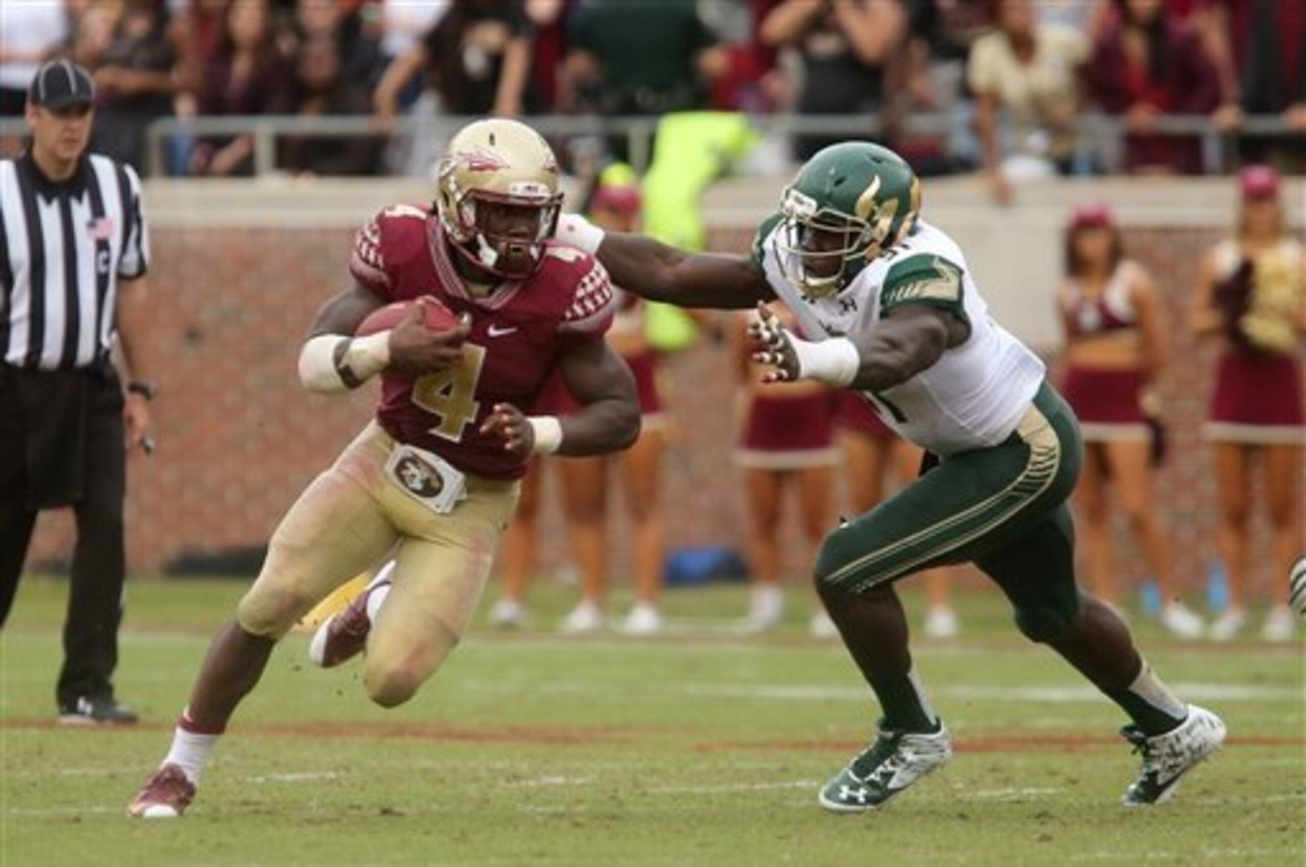 Dalvin Cook was a force for Florida State's offense against South Florida. Dalvin Cook was a force for Florida State's offense against South Florida.