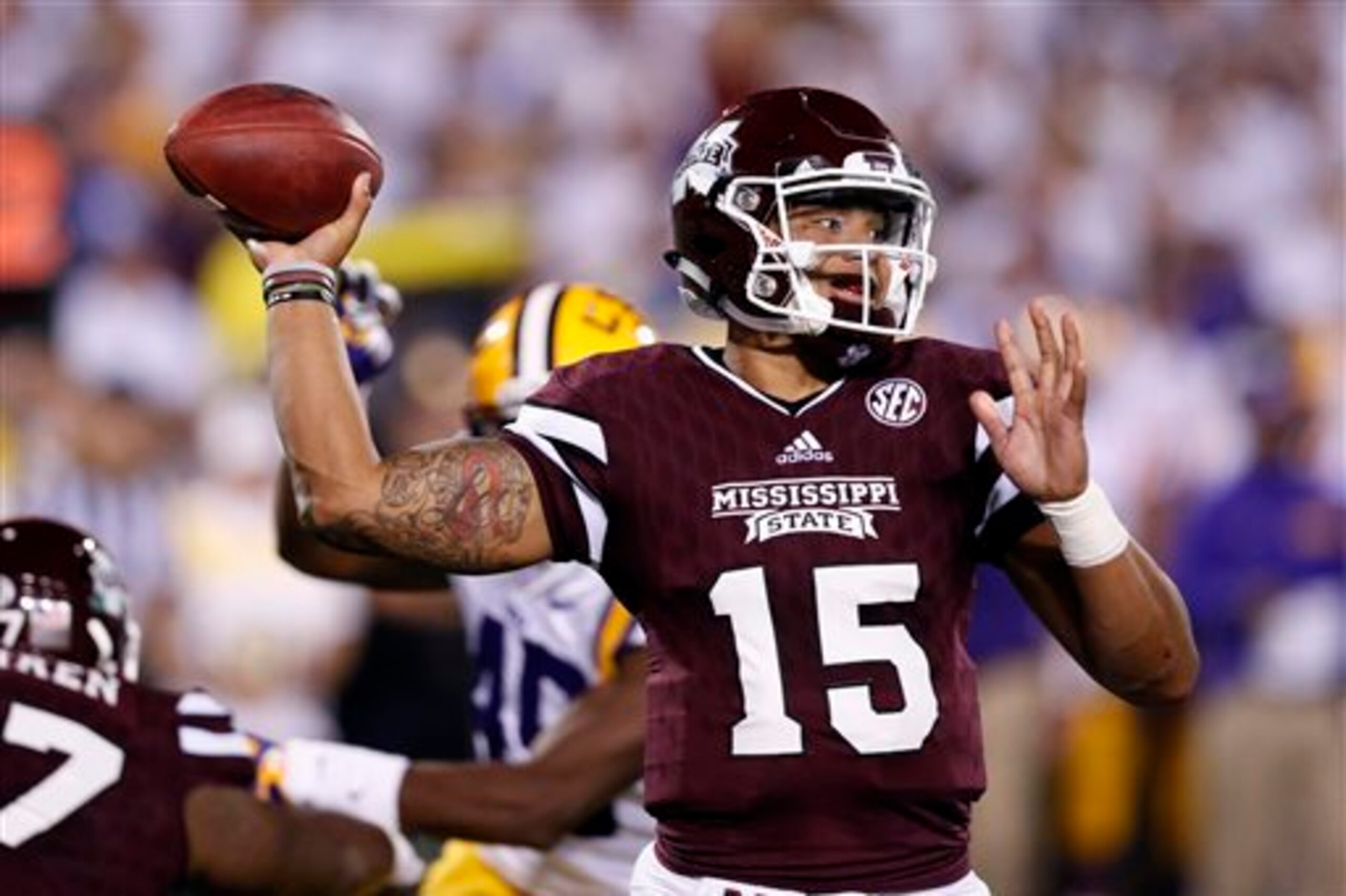 Dak Prescott hopes to build on his 2014 success for MSU this fall. Dak Prescott hopes to build on his 2014 success for MSU this fall.