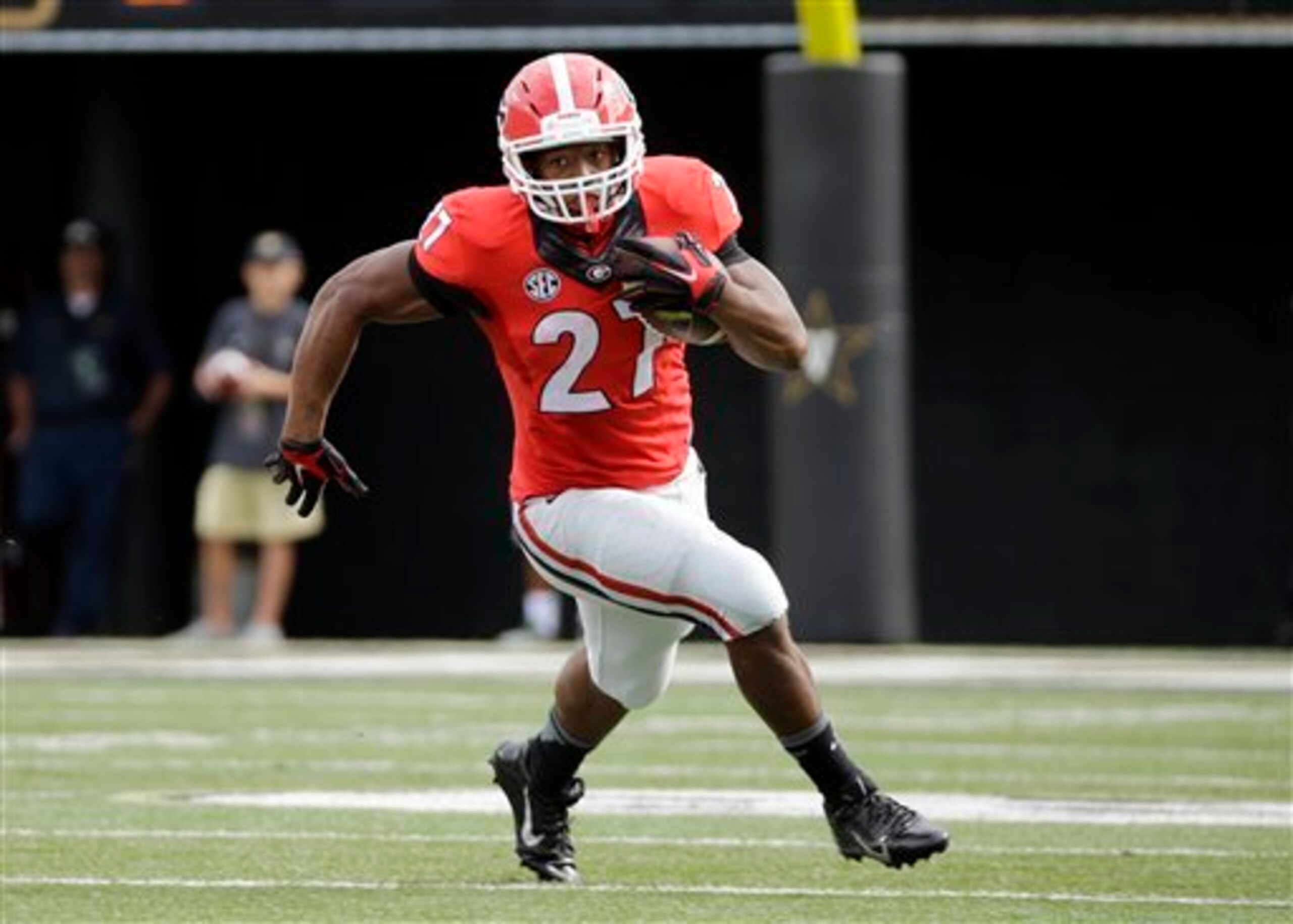 Nick Chubb is one of college football's best tailbacks. Nick Chubb is one of college football's best tailbacks.