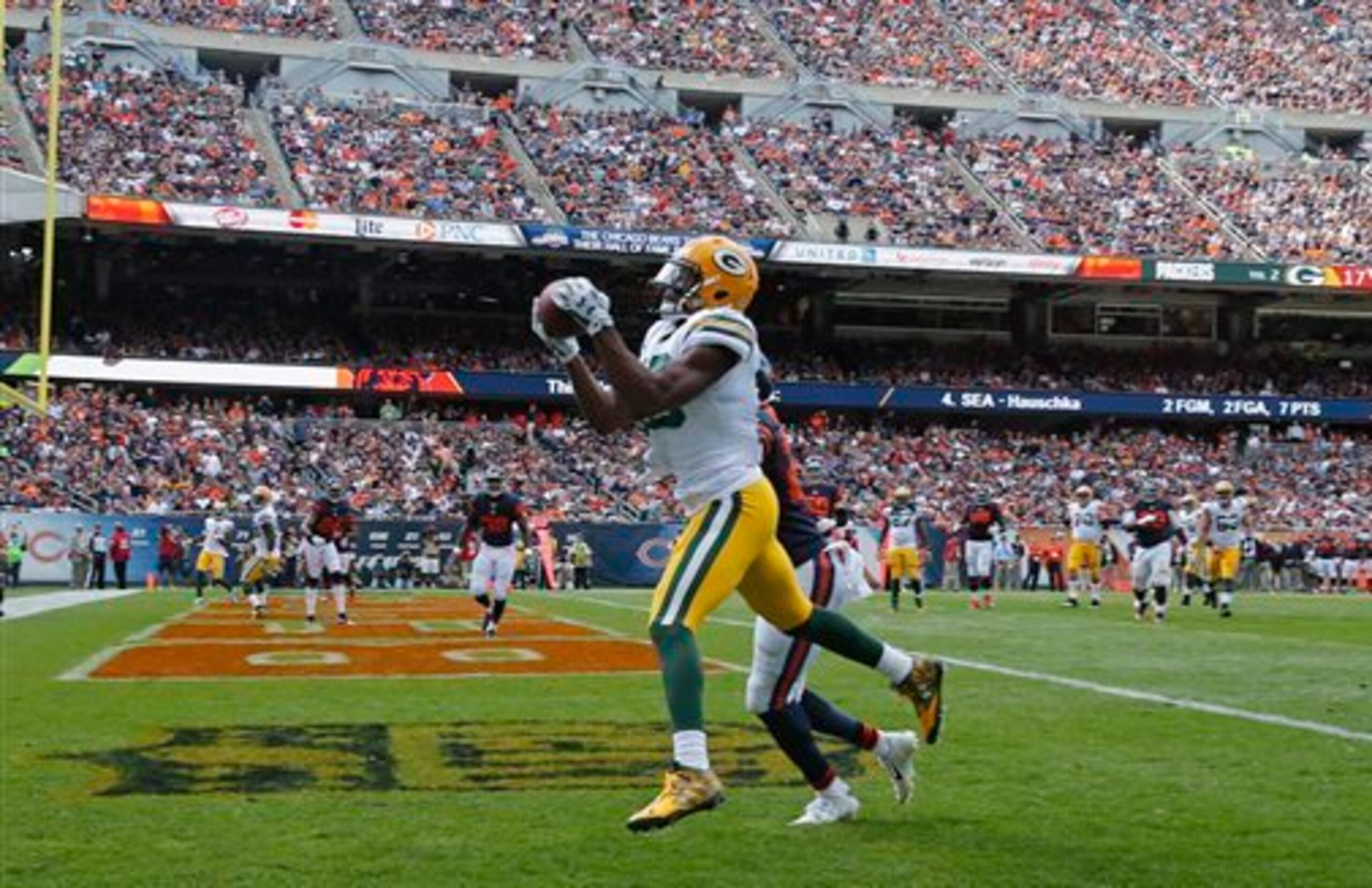 Randall Cobb is still limited by a shoulder injury, but as Aaron Rodgers' No. 1 target he can't be overlooked.
