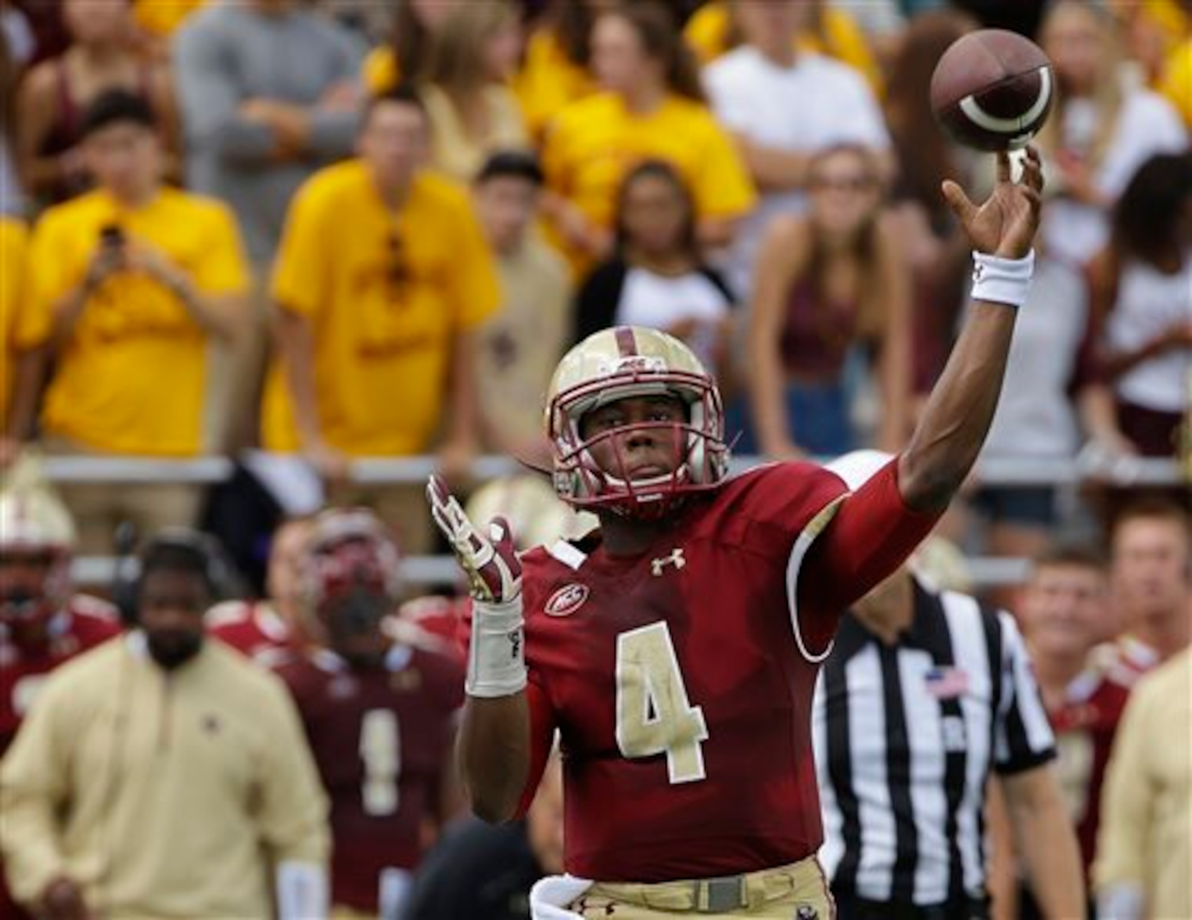 Boston College QB Darius Wade