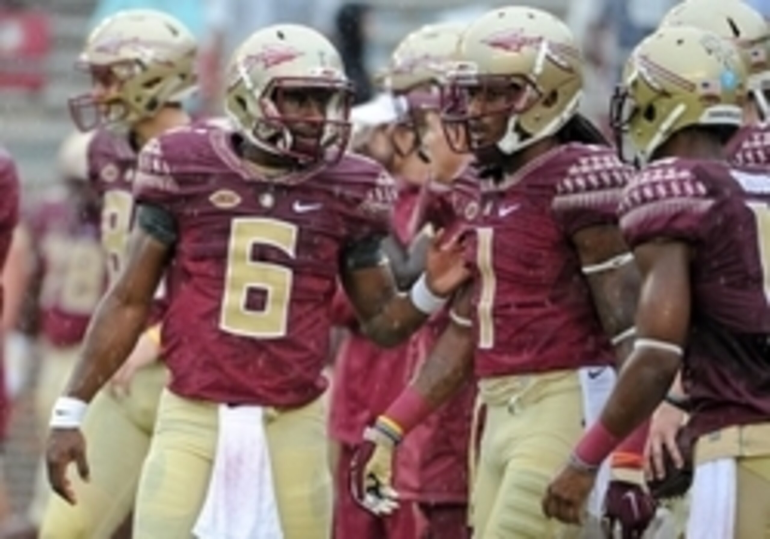 Florida State QB Everett Golson (left)