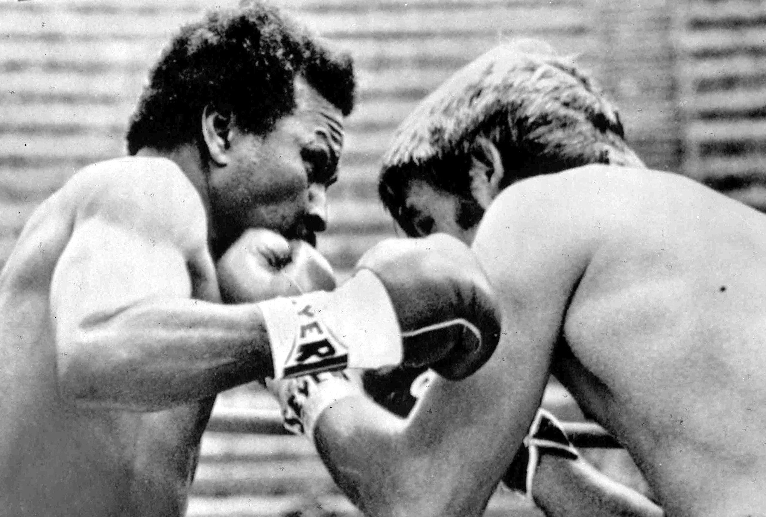 Napoles (left) competed at a torrid pace.