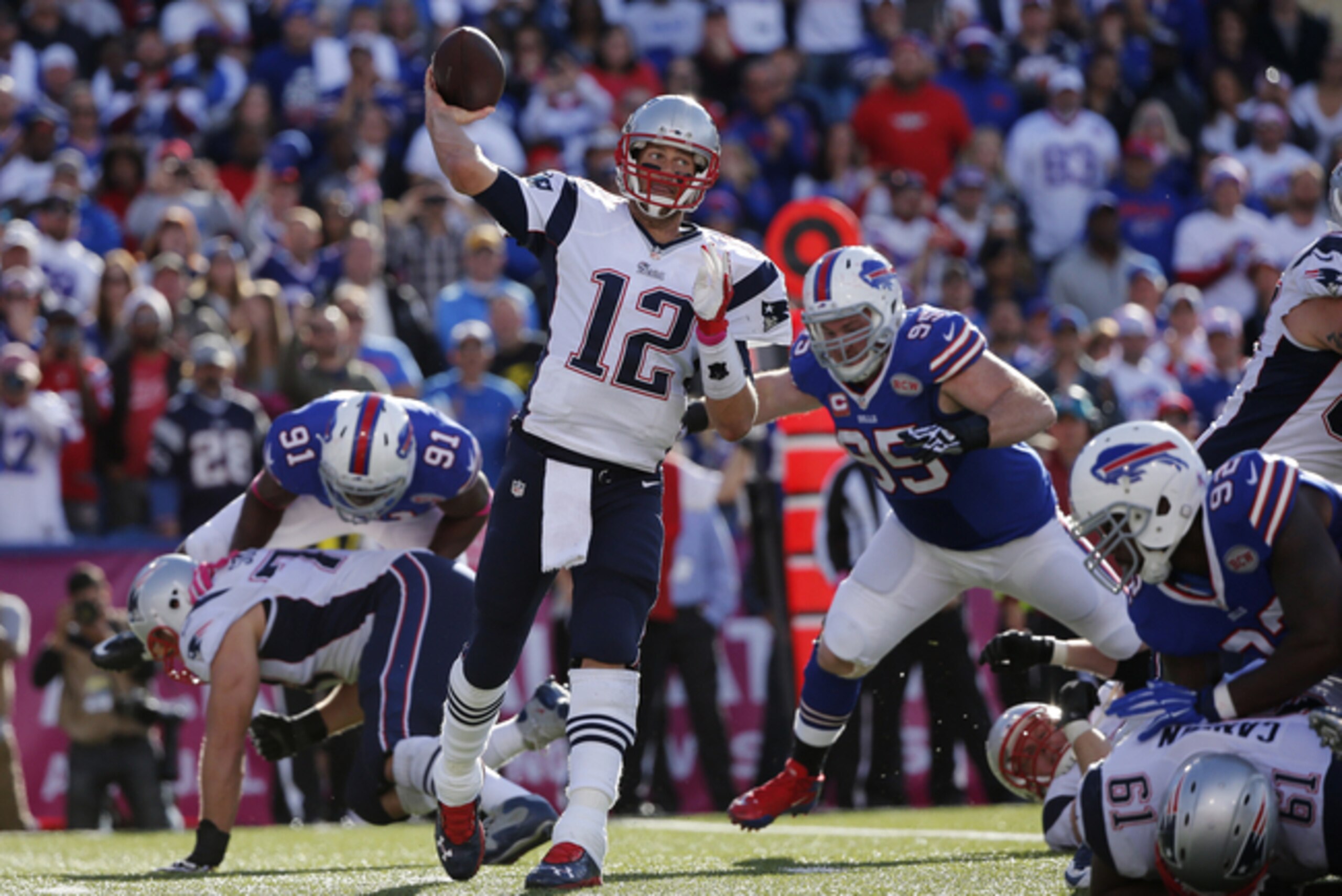 Can Brady and co. fend off the rising Bills in Buffalo?