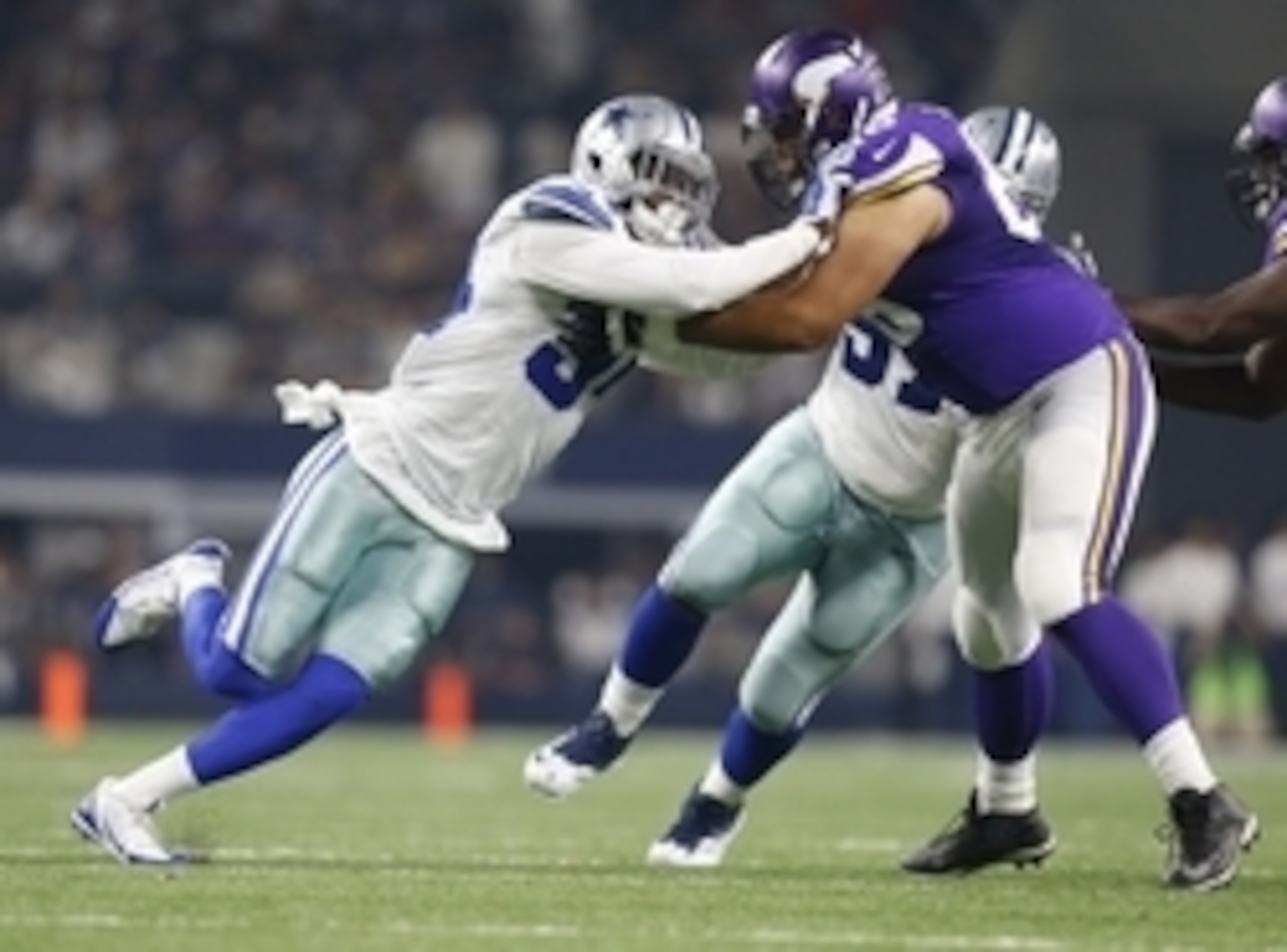 Cowboys defensive end Randy Gregory made several impact plays in Week 1. Cowboys defensive end Randy Gregory made several impact plays in Week 1.