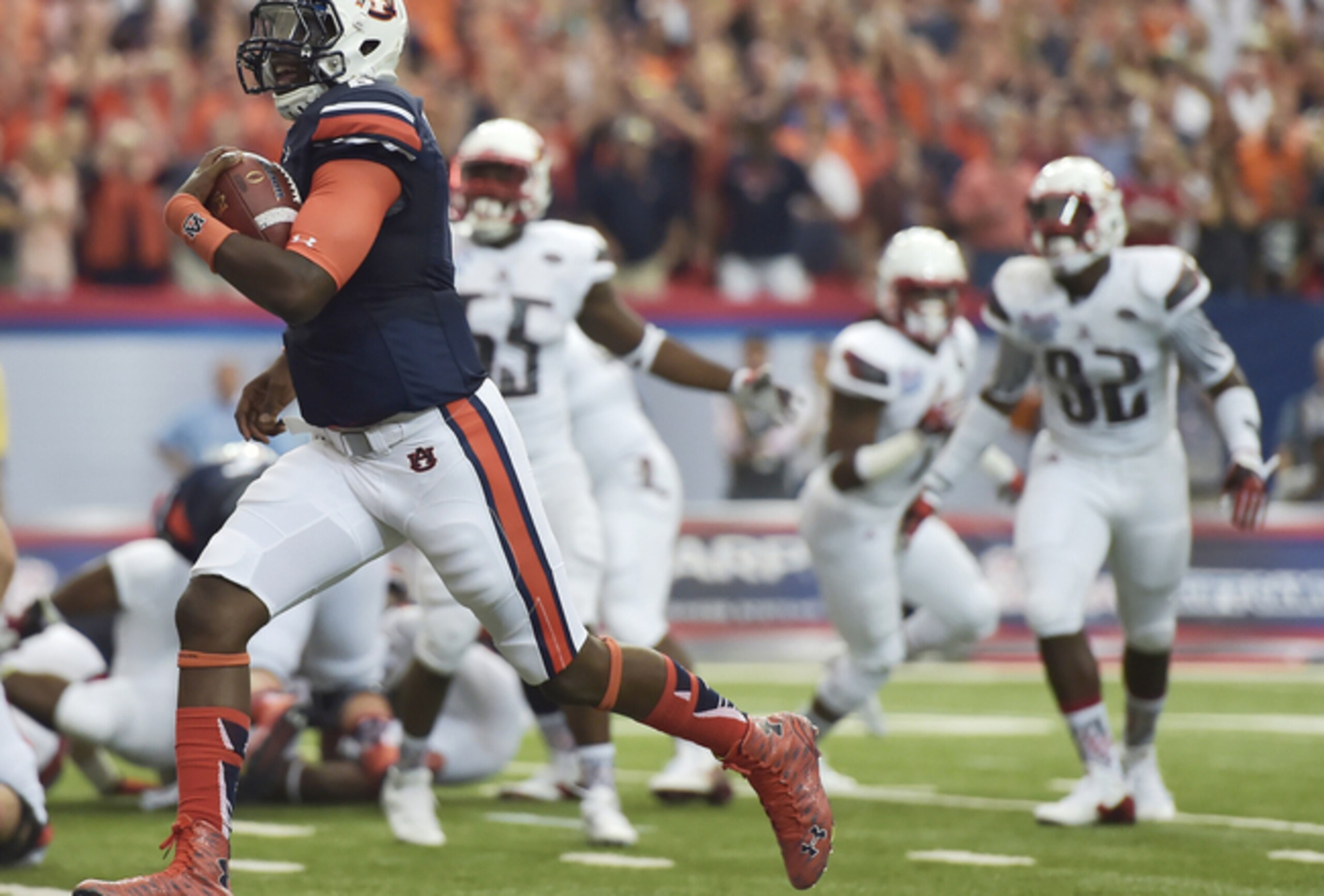 Comparing Jeremy Johnson to Cam Newton seems a bit rash after two games.