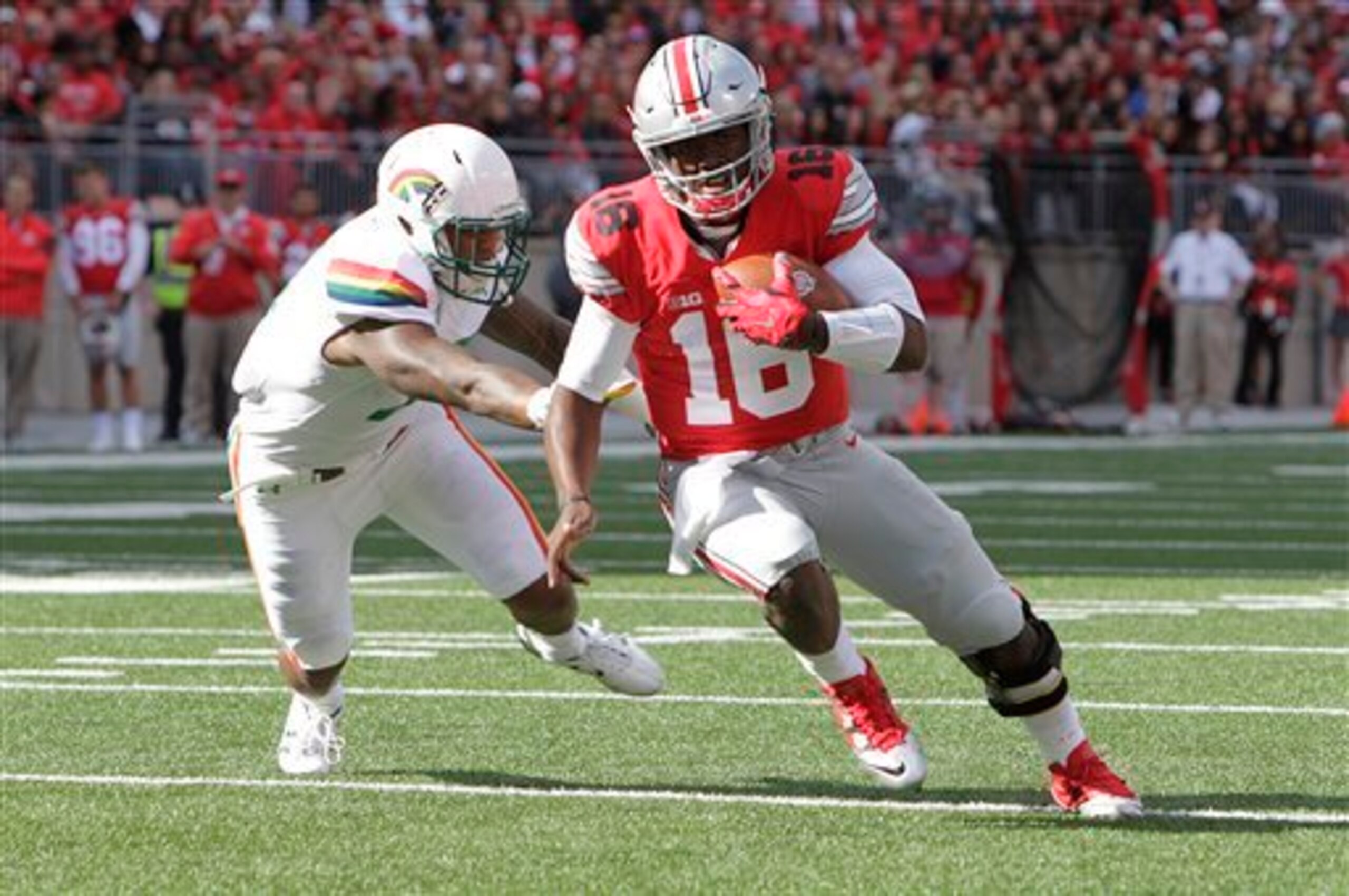 J.T. Barrett won't win many Heisman Trophy votes as Ohio State's backup.