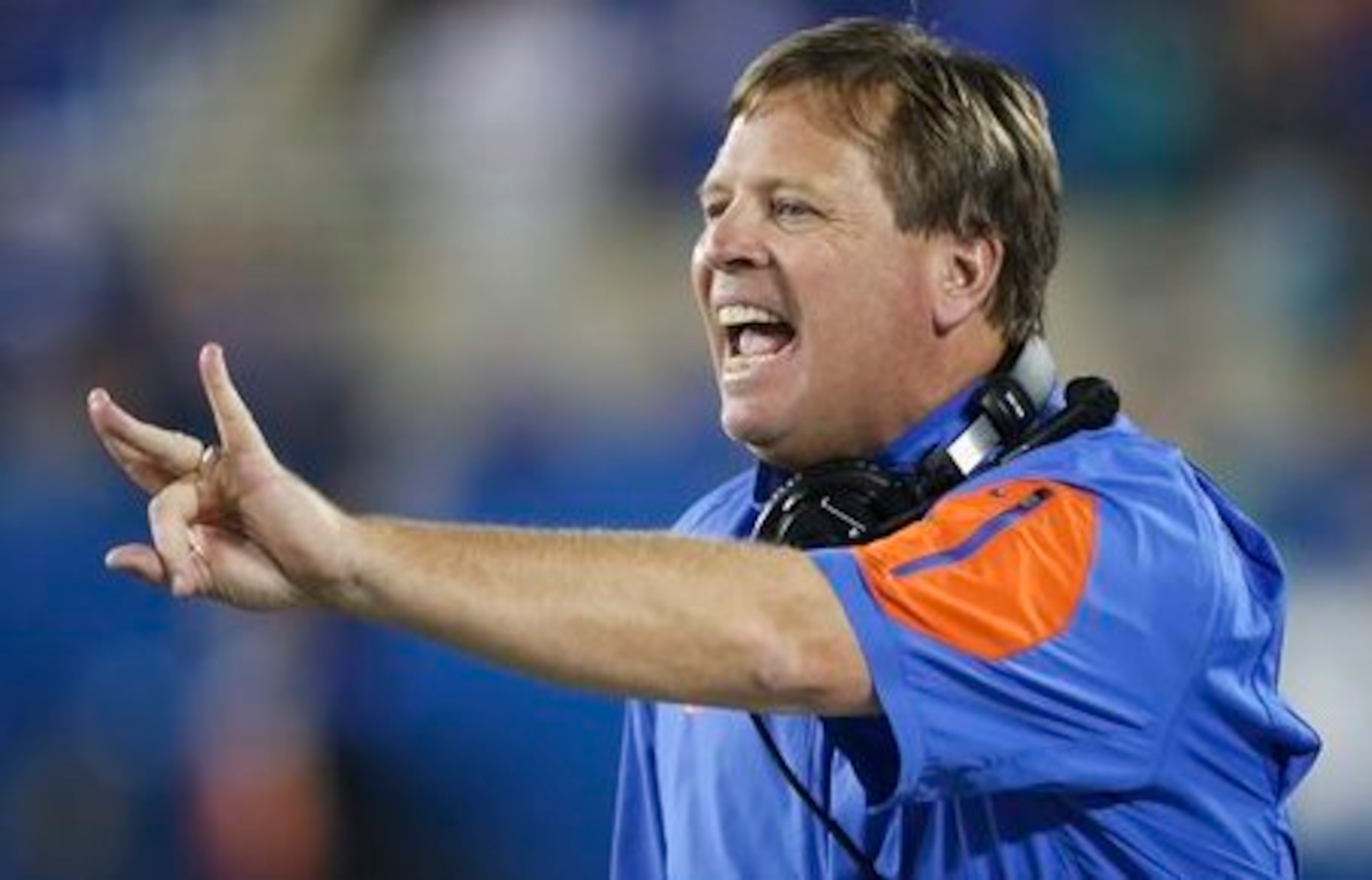 Florida head coach Jim McElwain
